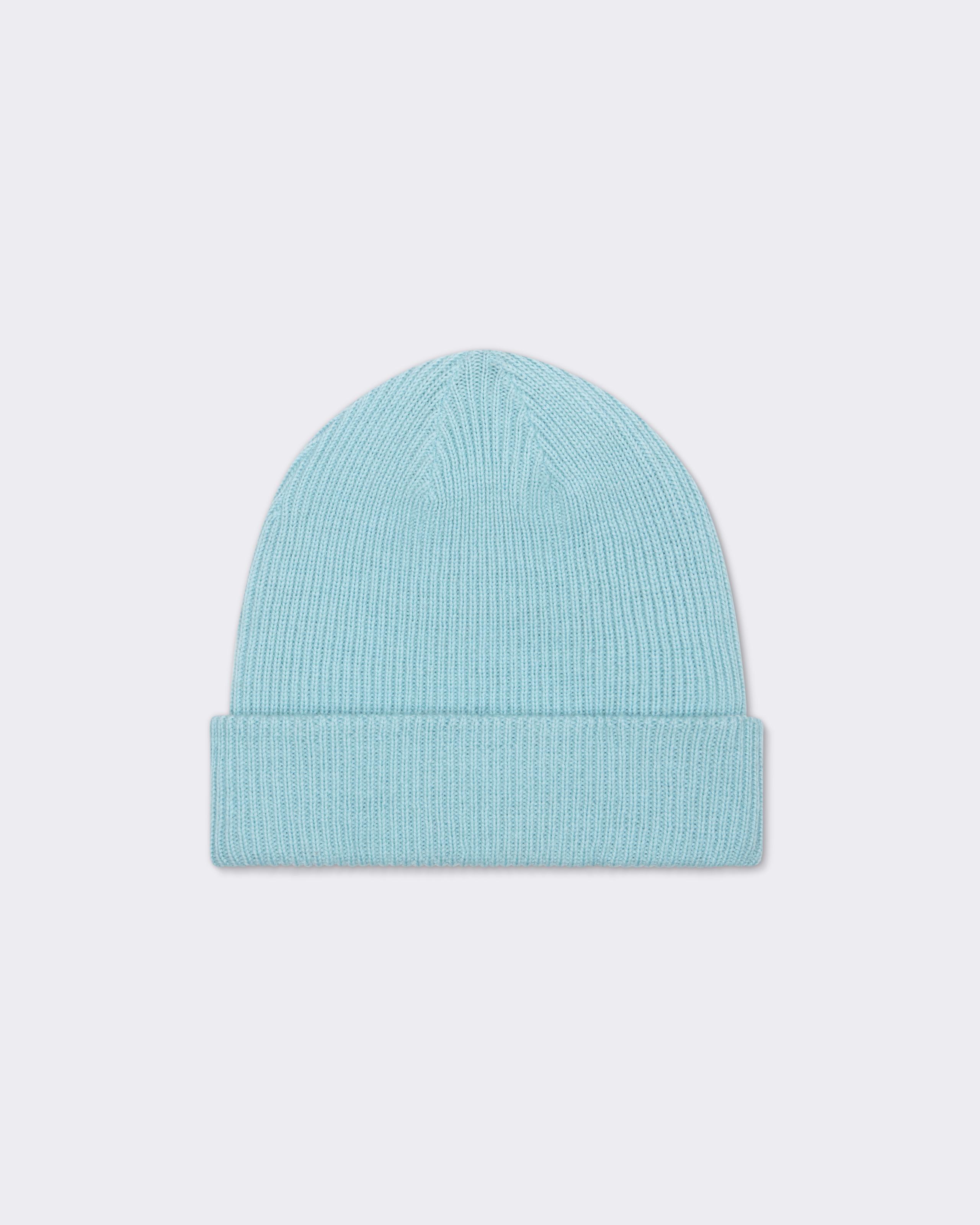 Детская шапка On Merino Beanie Kids, Celeste — фото 2