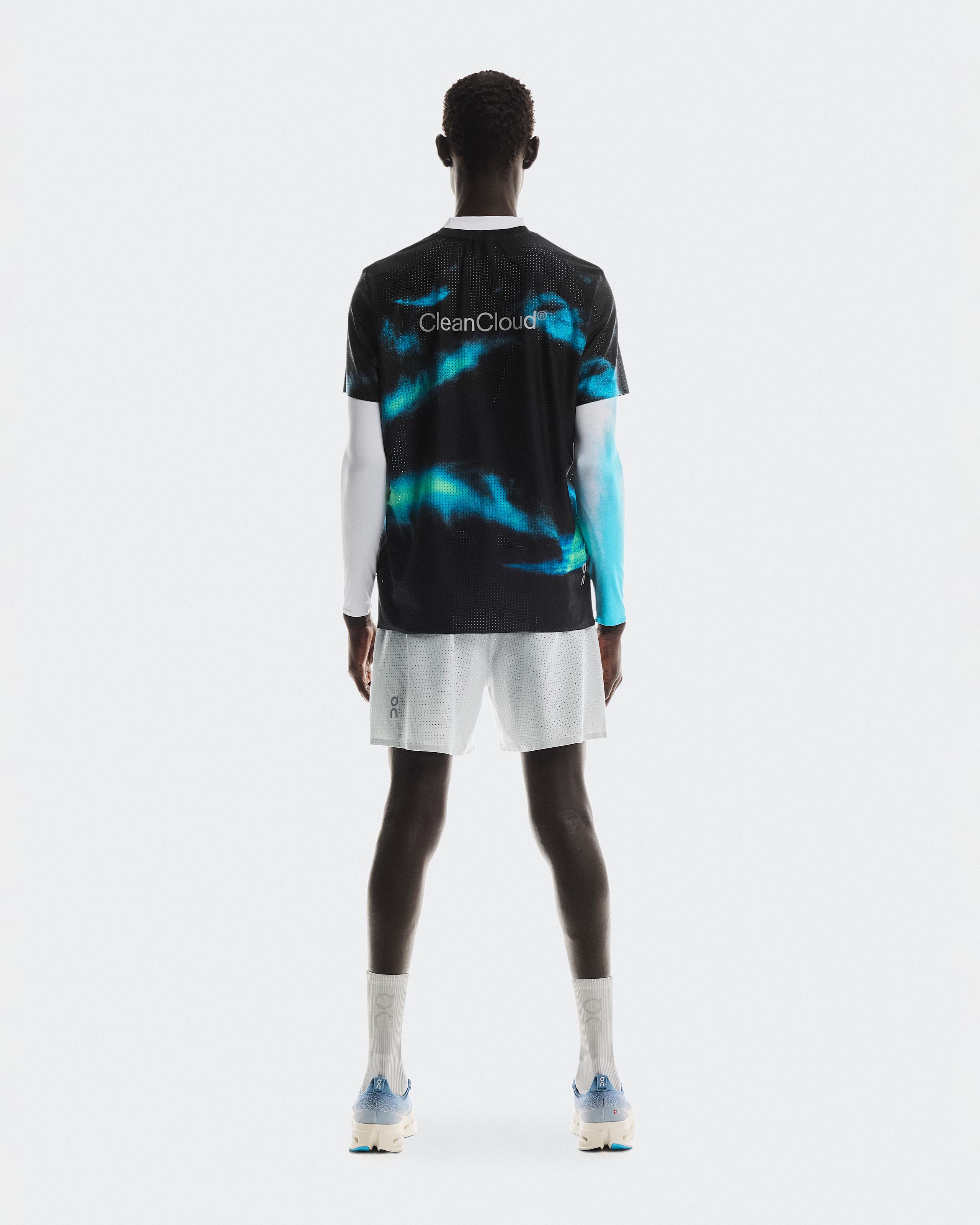 Мужские шорты On Pace Mesh Shorts, Glacier — фото 2
