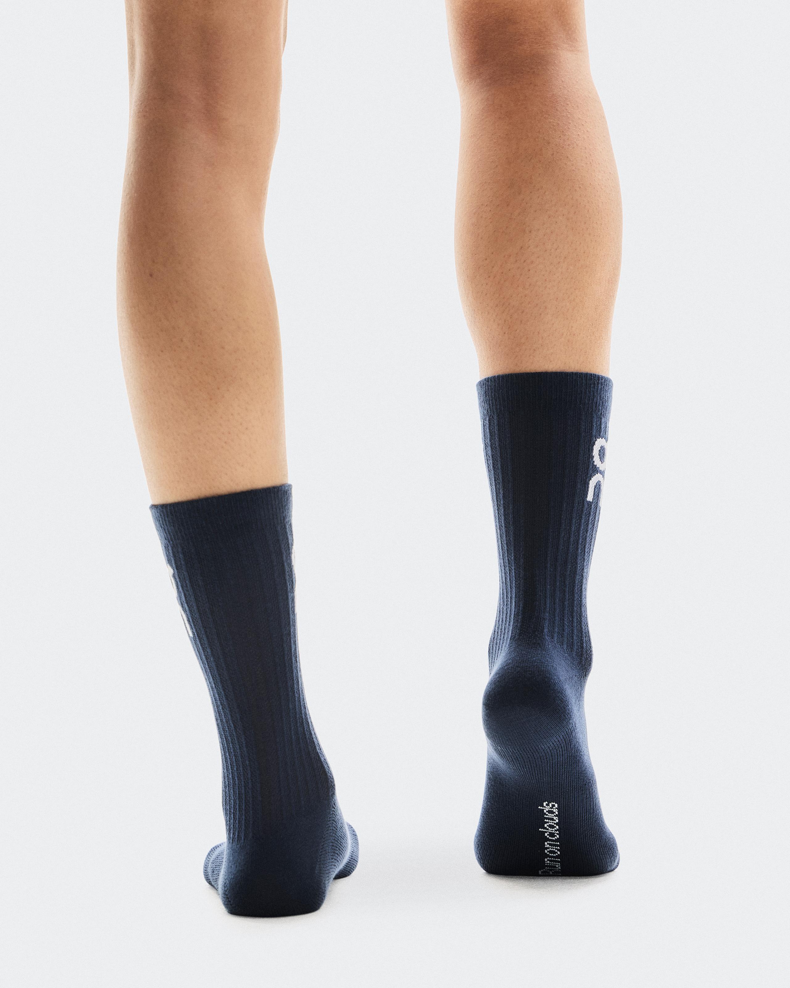 Носки Logo Sock High 3P, тёмно-синие (3 пары) — фото 3