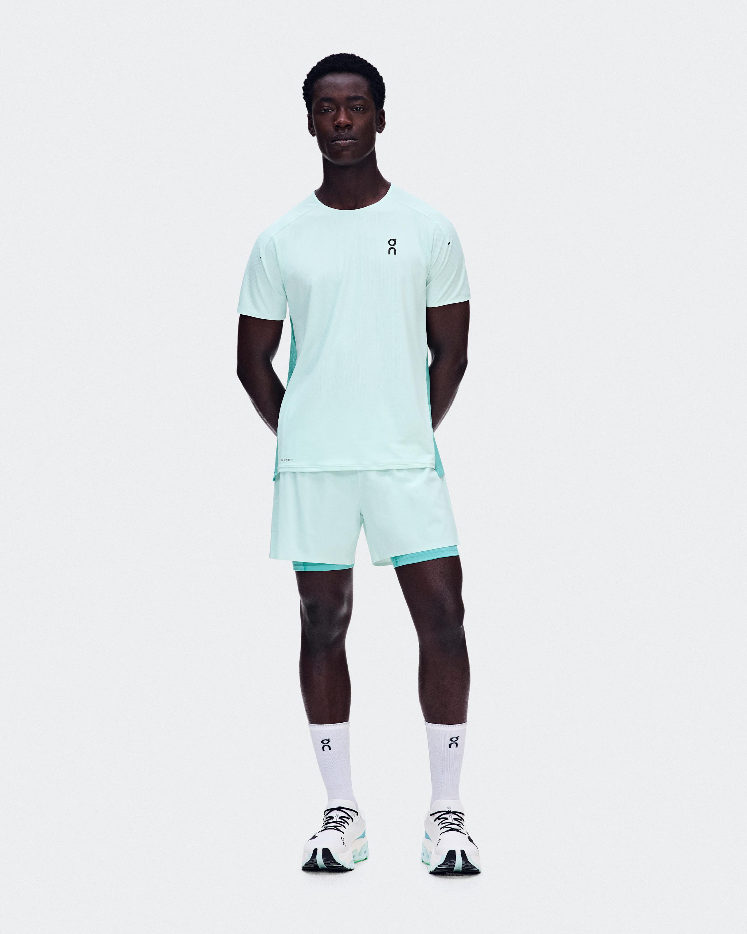 5" Performance 2/1 Shorts Flurry | Aquamarine