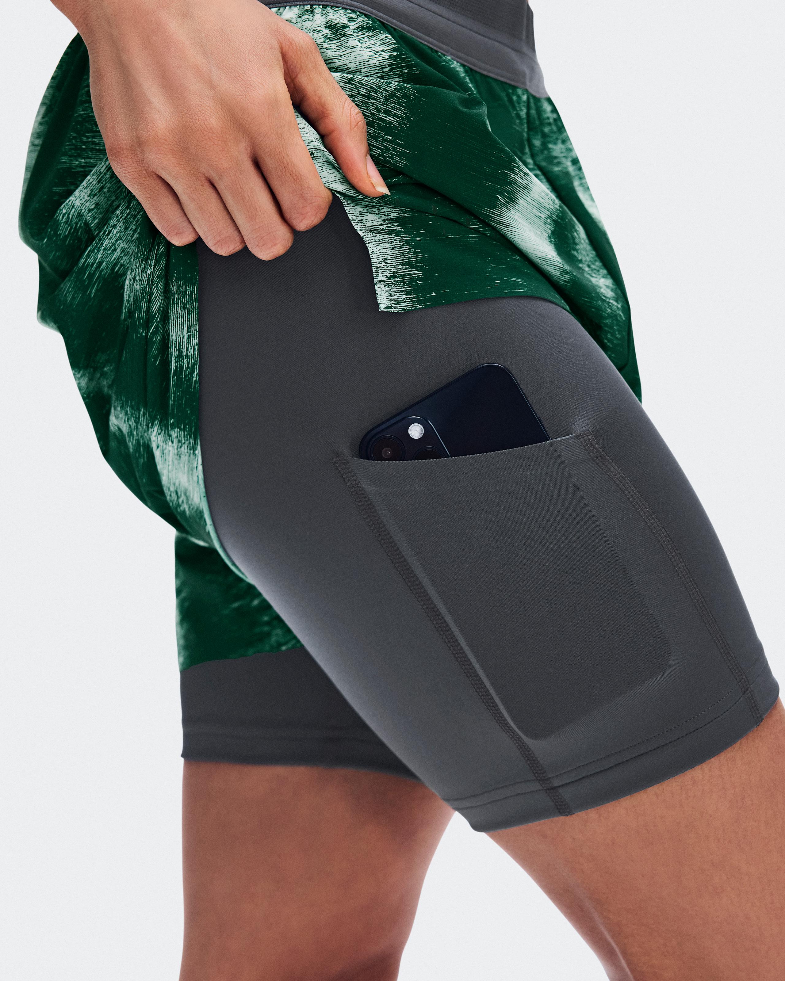 Женские шорты On Performance Shorts Terra, Cove / Eclipse — фото 8