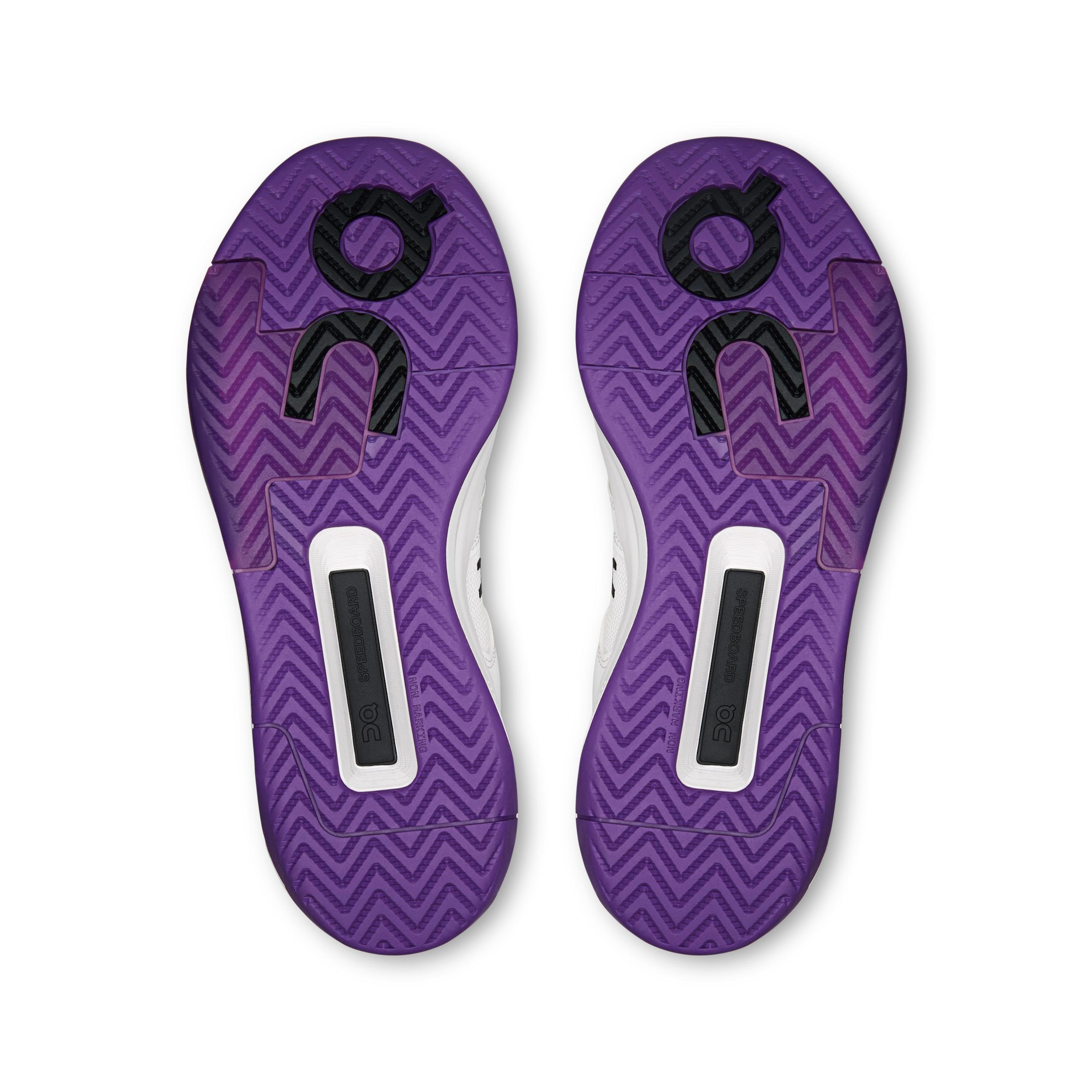 Кроссовки On THE ROGER Clubhouse Pro 2, White / Amethyst — фото 3