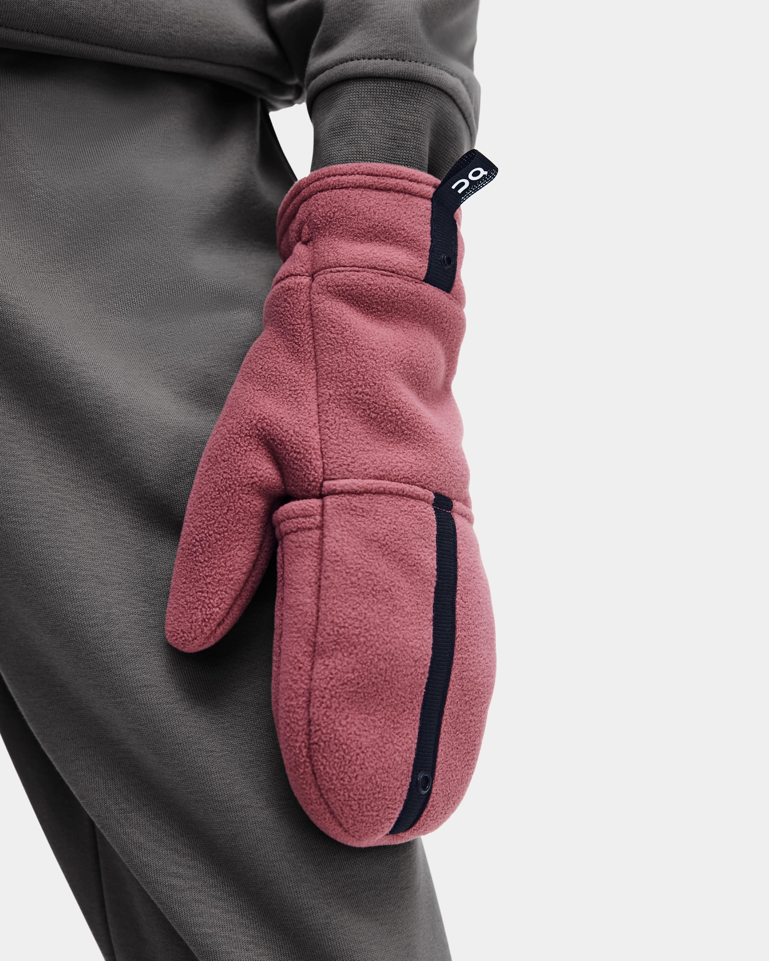 Fleece Mitten Barberry
