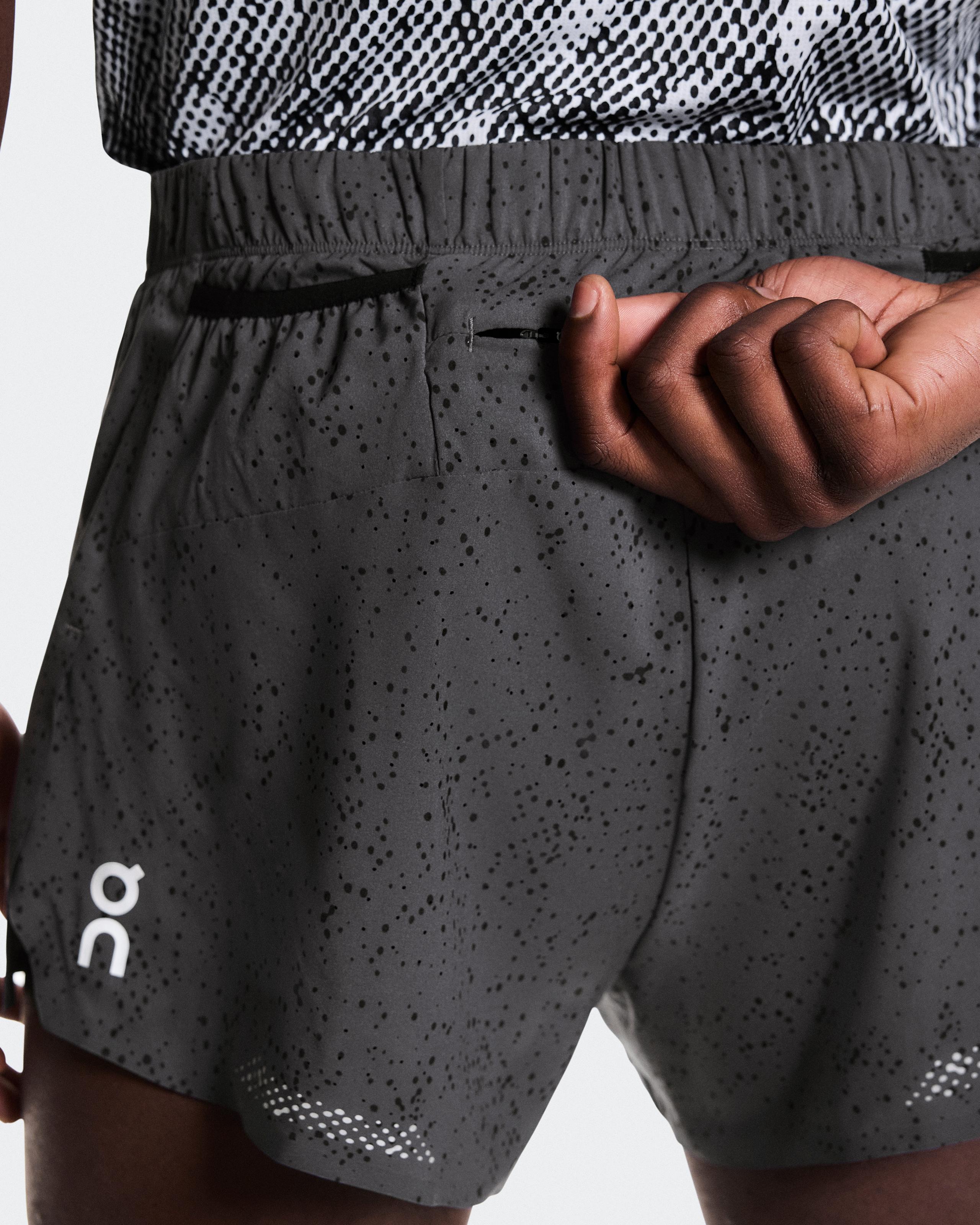 Мужские шорты On Zero Shorts, Iron / Black — фото 5