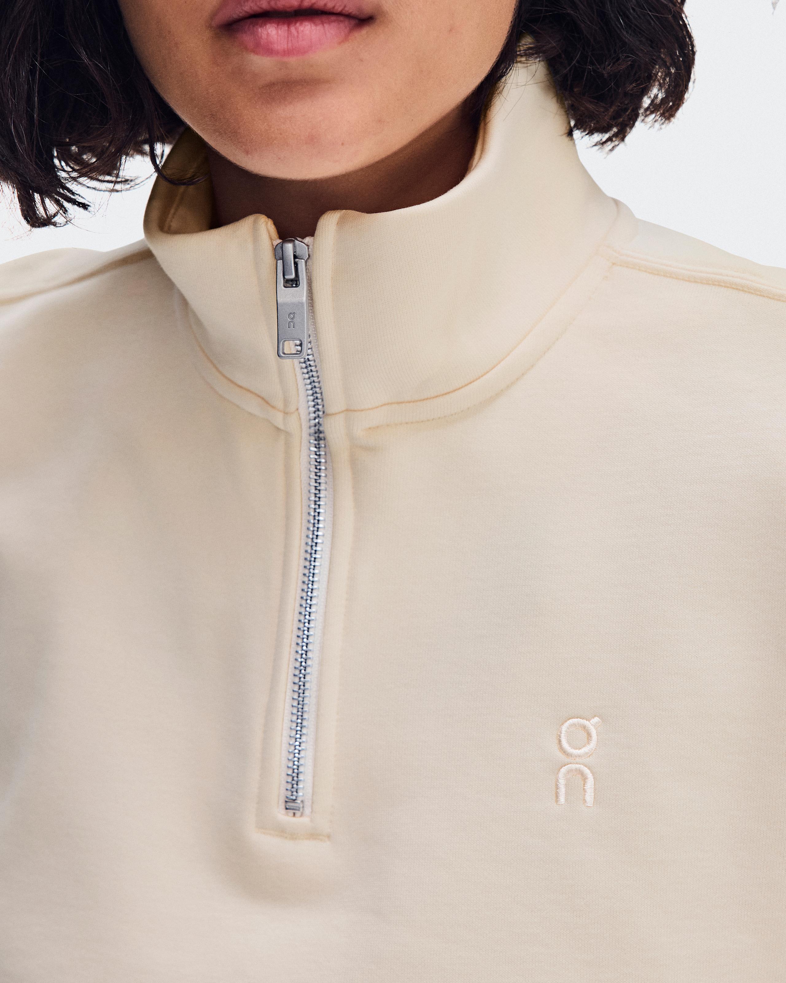 Женская кофта On Club Collective 1/4 Zip, Chantilly — фото 6