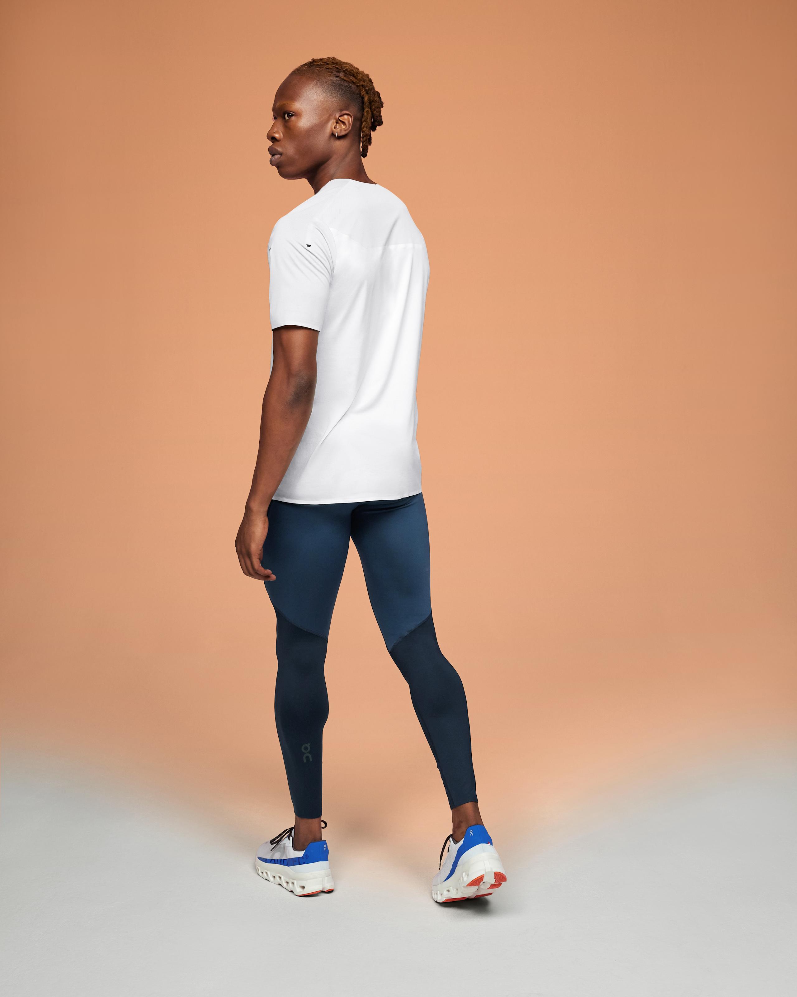 Мужские тайтсы On Performance Tights, Navy / Denim — фото 4