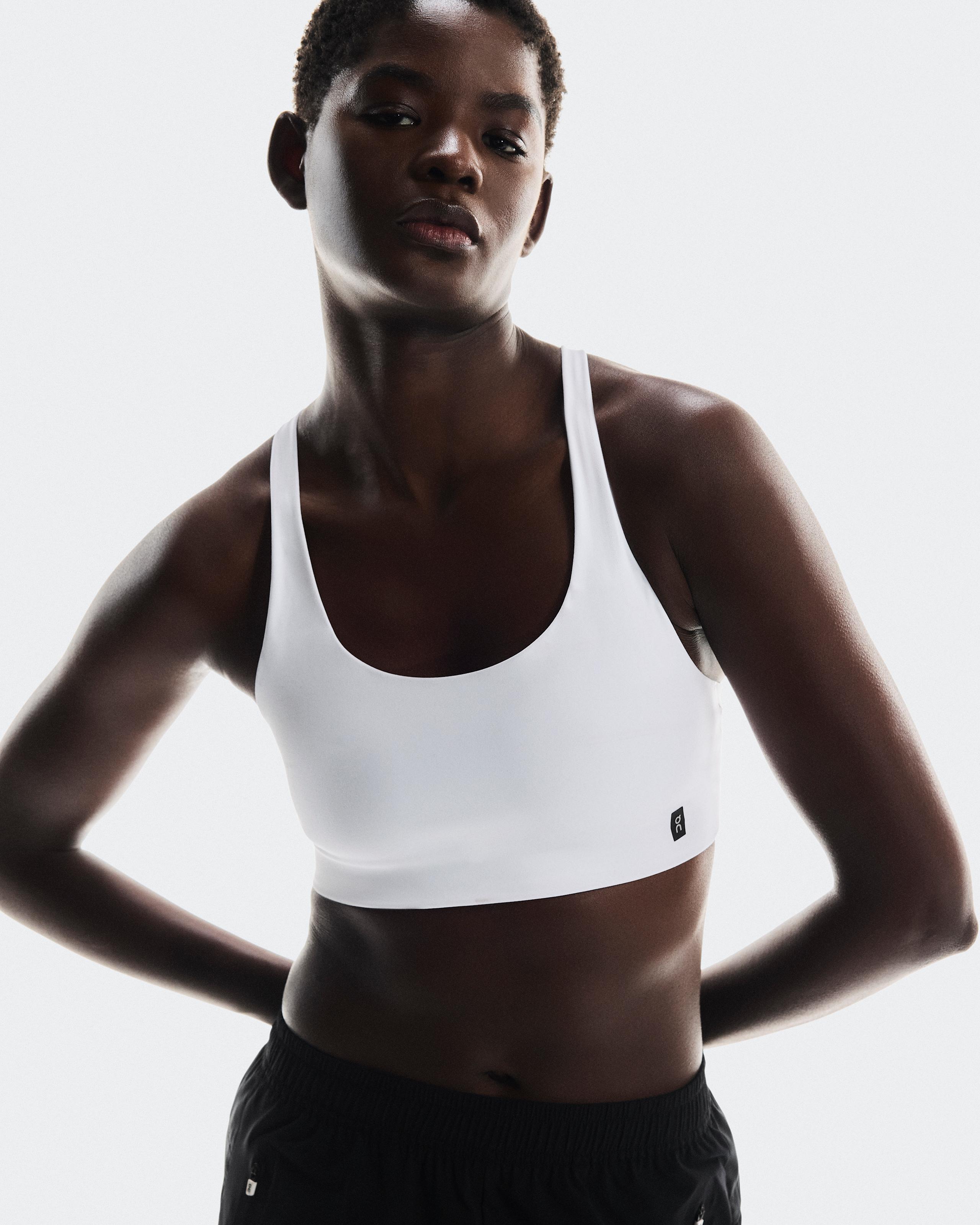 Женский топ-бра On Studio Bra, White — фото 3
