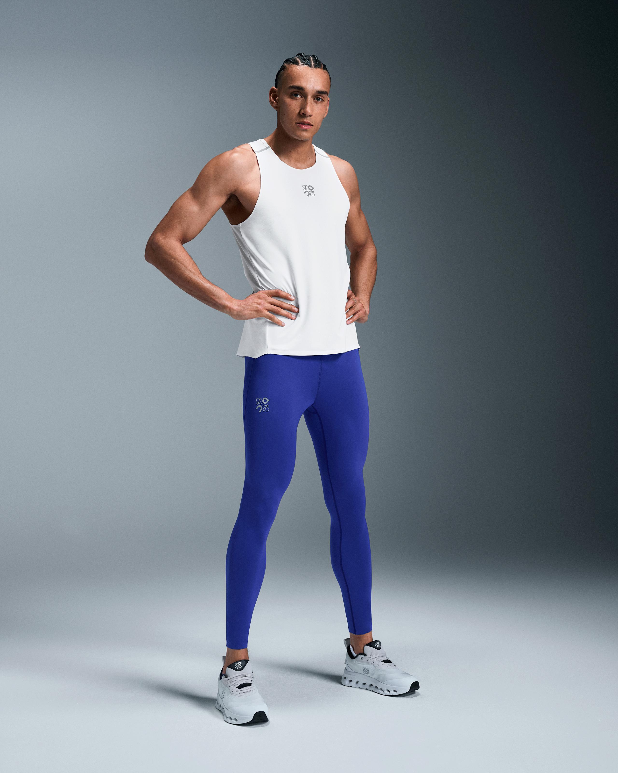 Мужские тайтсы Active Tights LOEWE, синие — фото 3