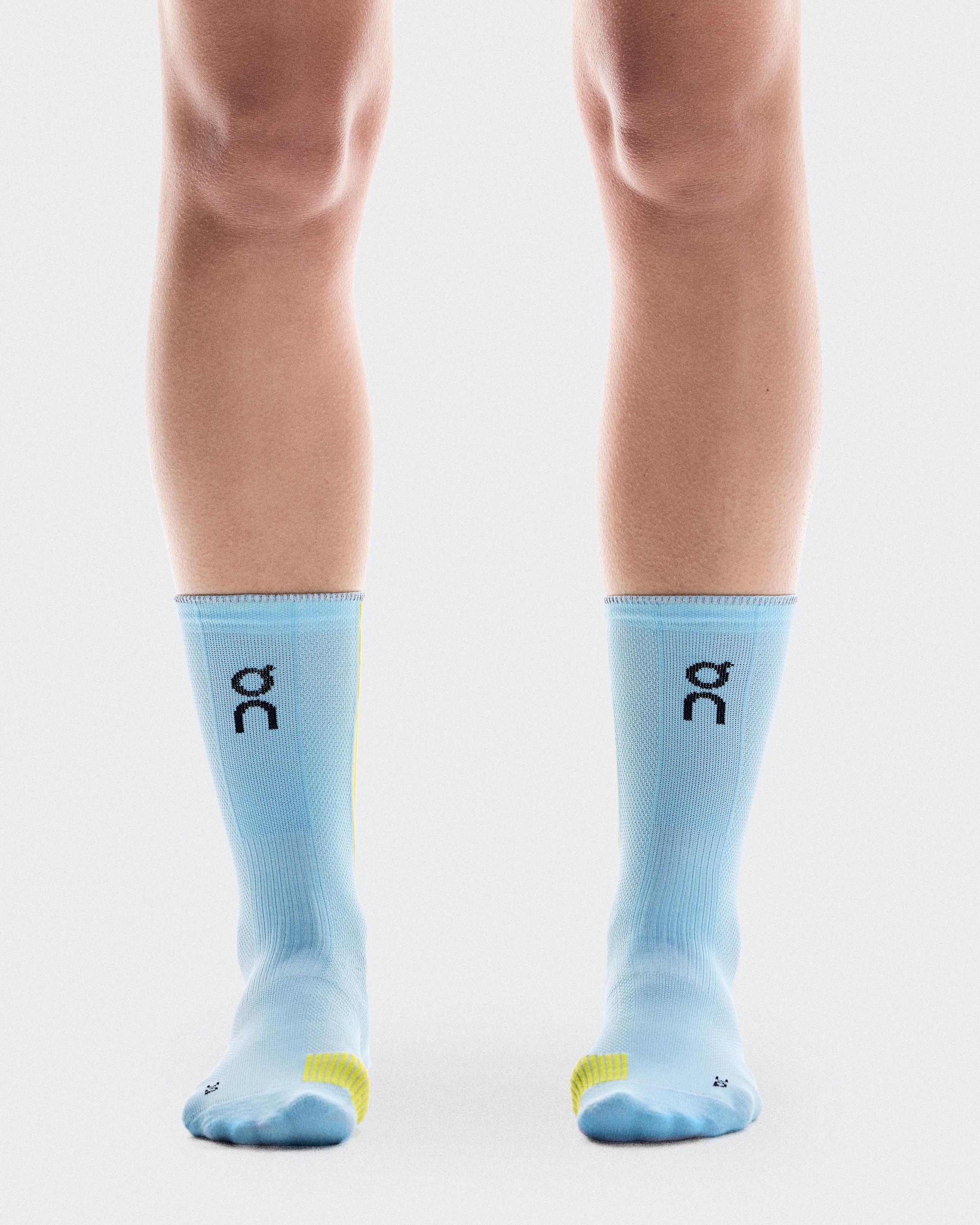Performance Run Sock High Wash | Lime