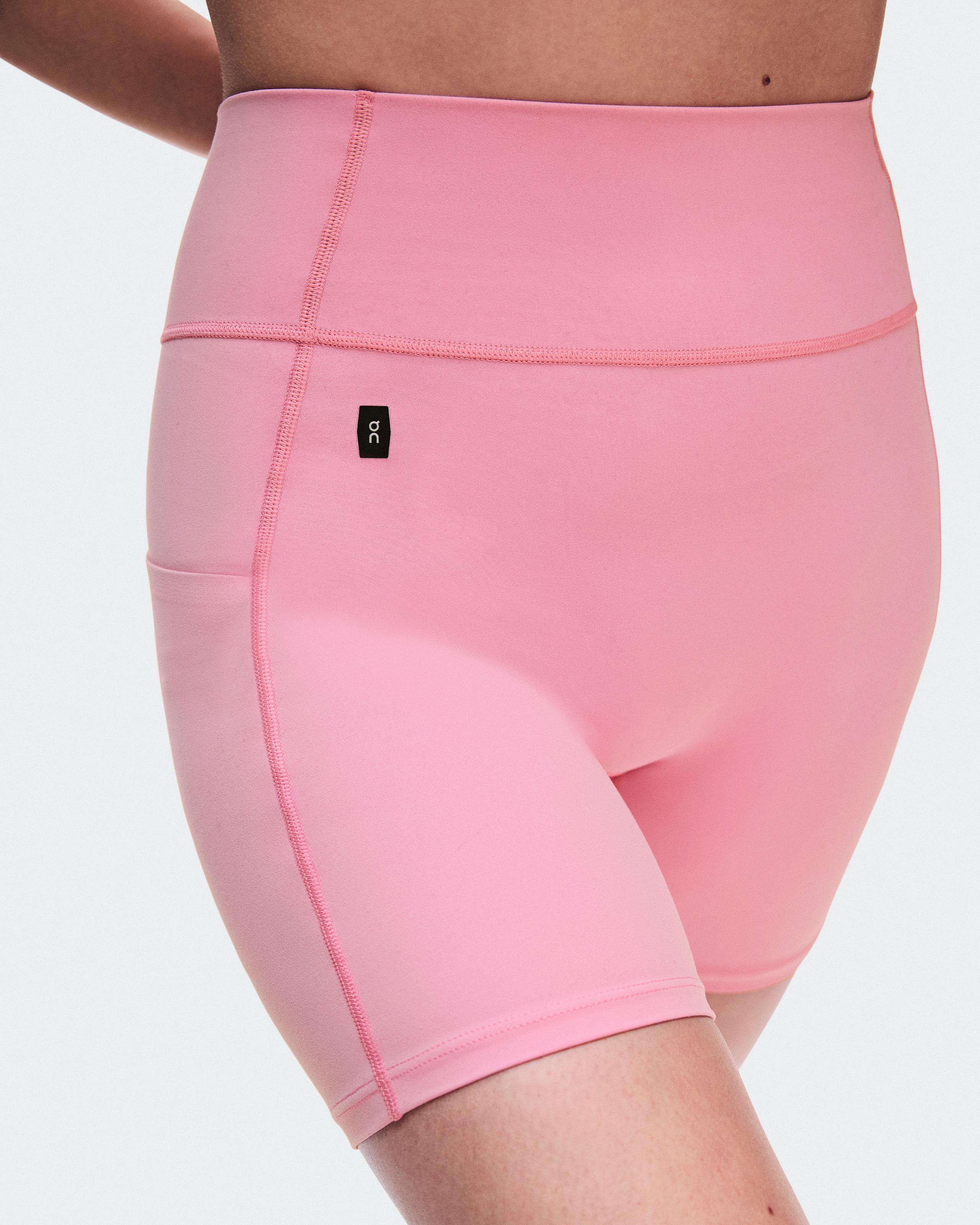 Тайтсы On Studio Leggings Short 6" женские, магнолиево-кремовые — фото 8
