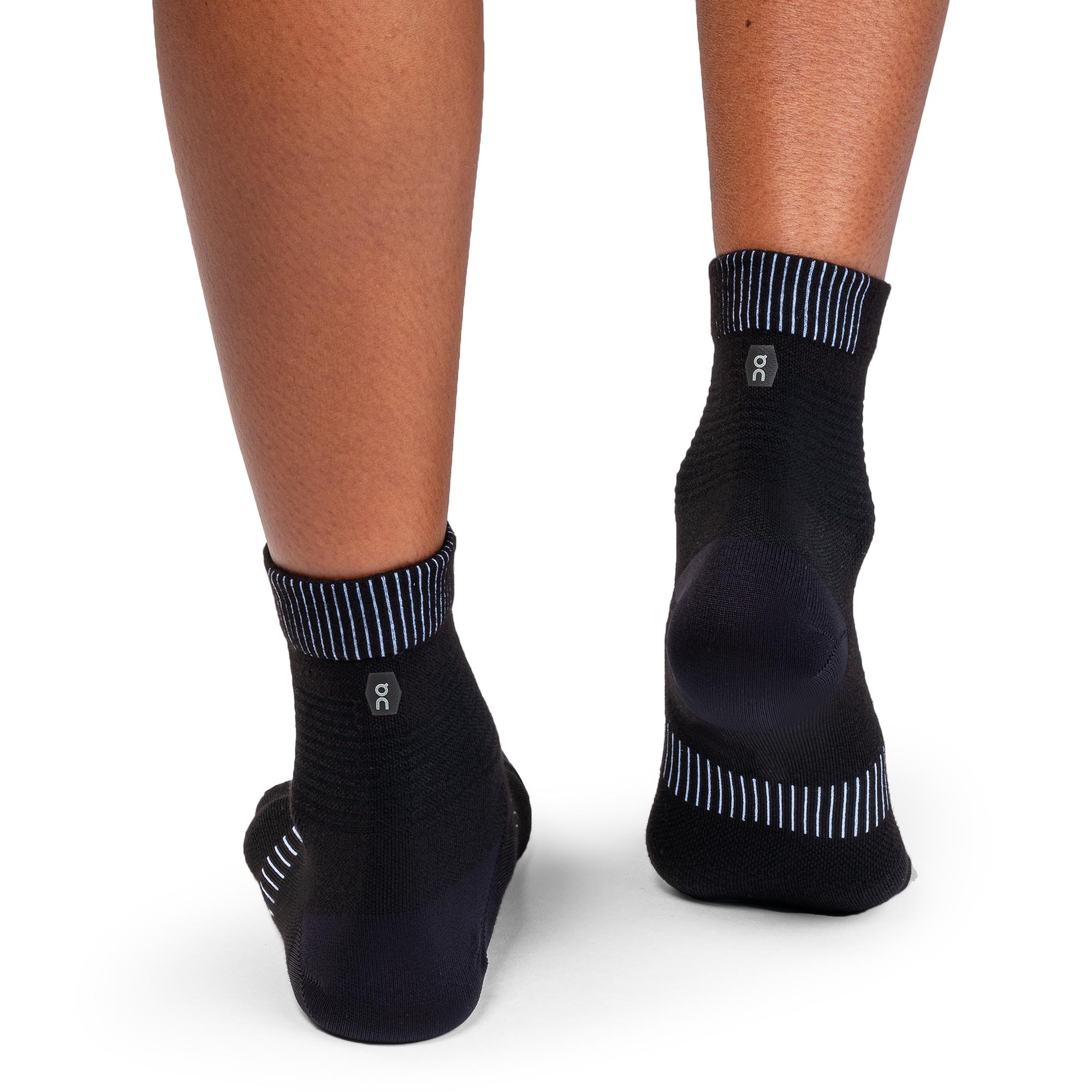 Женские носки Ultralight Mid Sock, чёрный/белый — фото 4
