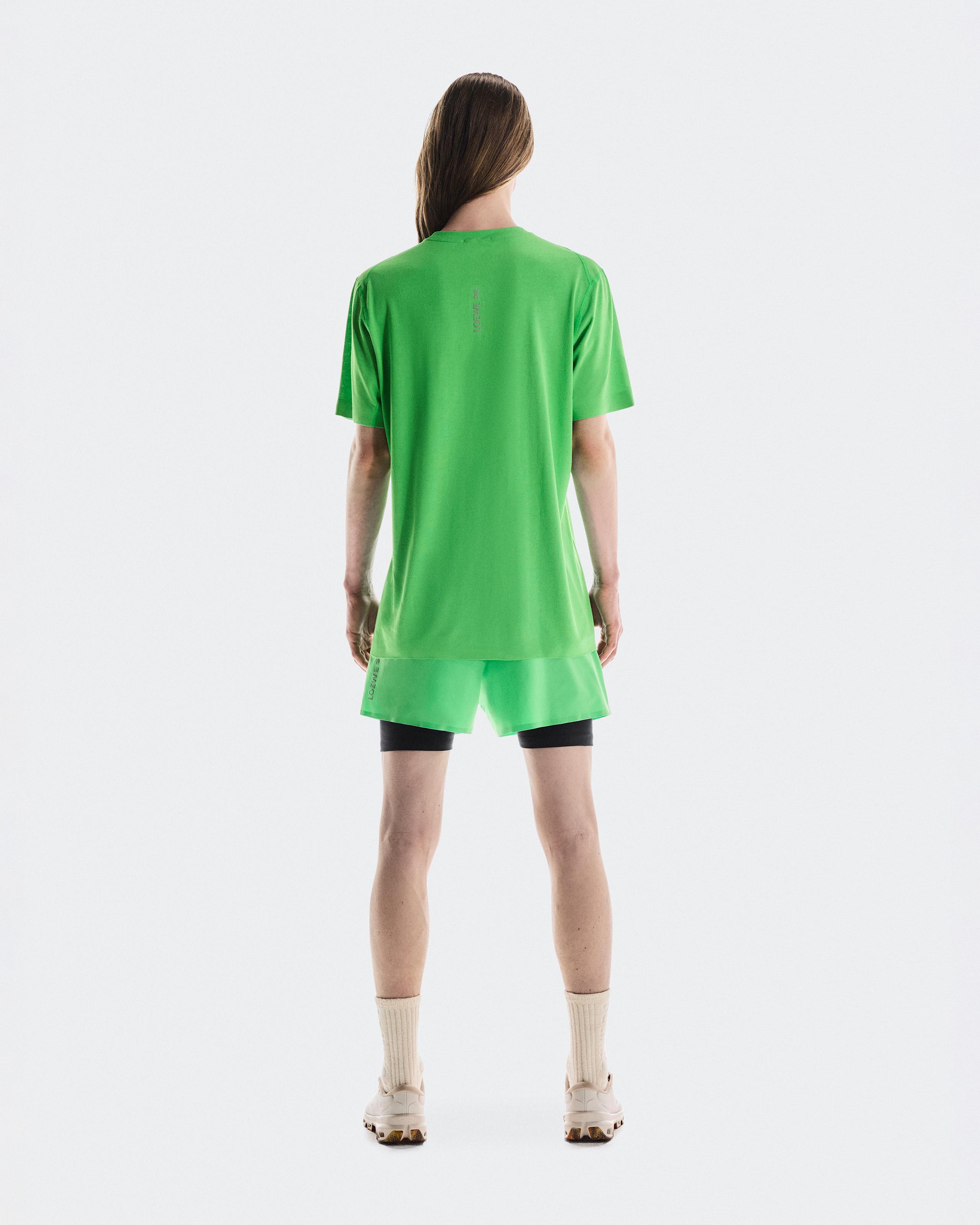 Футболка Active T-Shirt LOEWE, зелёная — фото 2