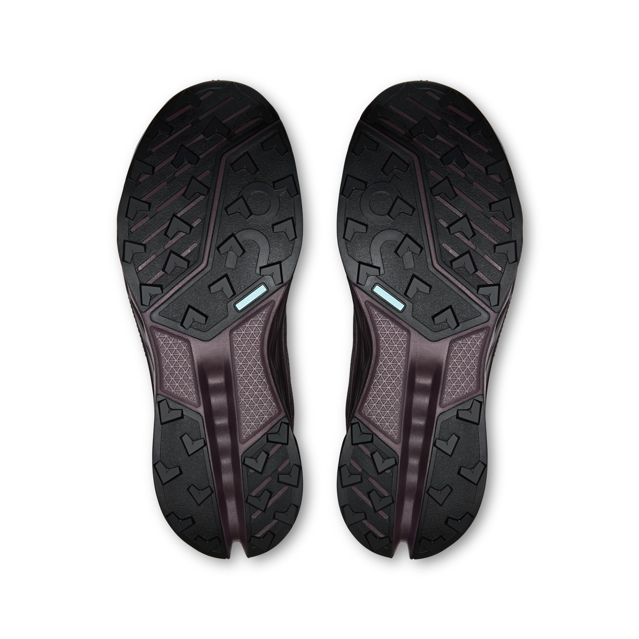 Кроссовки On Cloudsurfer Trail 2 Waterproof женские, тёмно-фиолетовые с серым — фото 3
