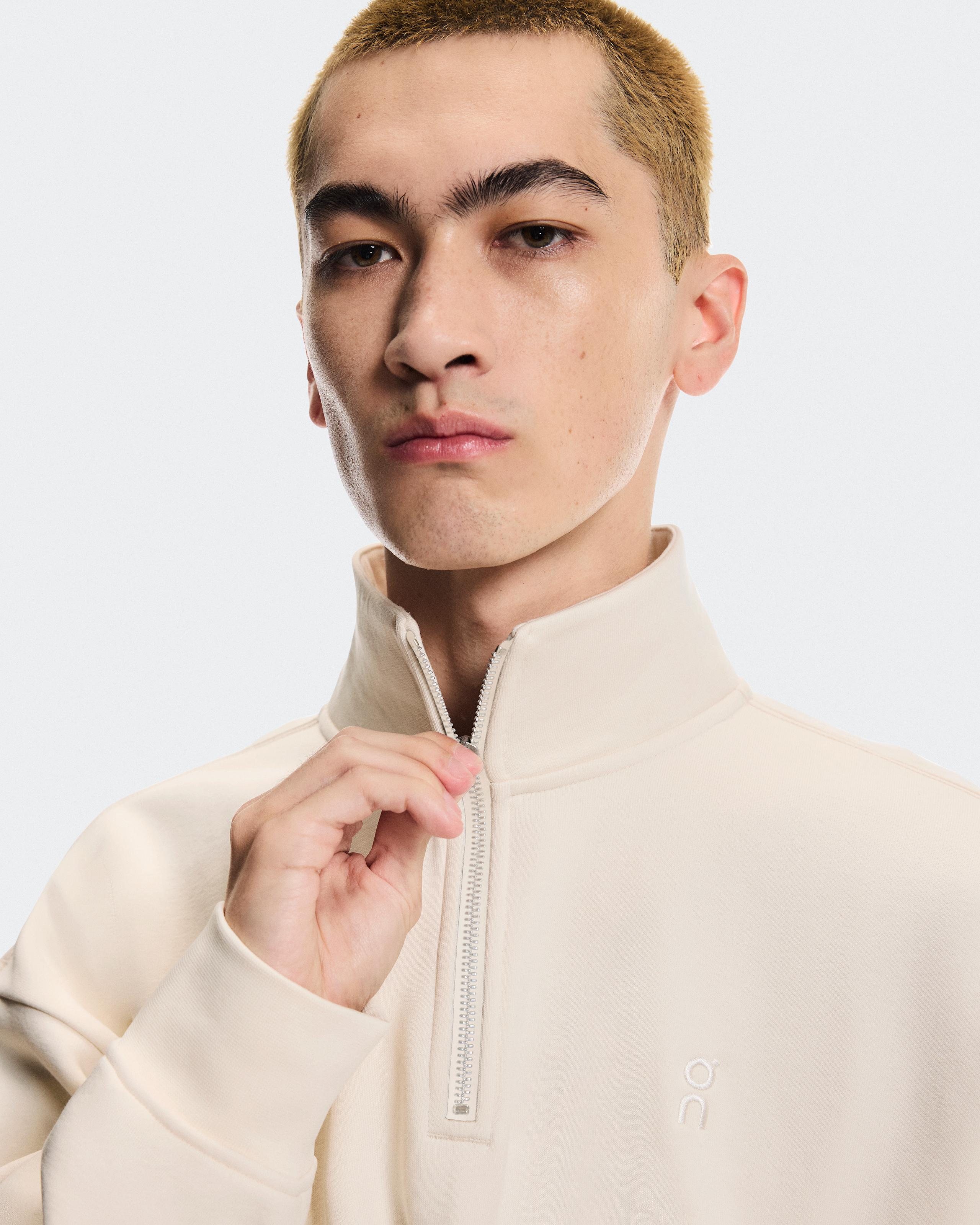 Мужская кофта на молнии On Club Collective 1/4 Zip, Dew — фото 3