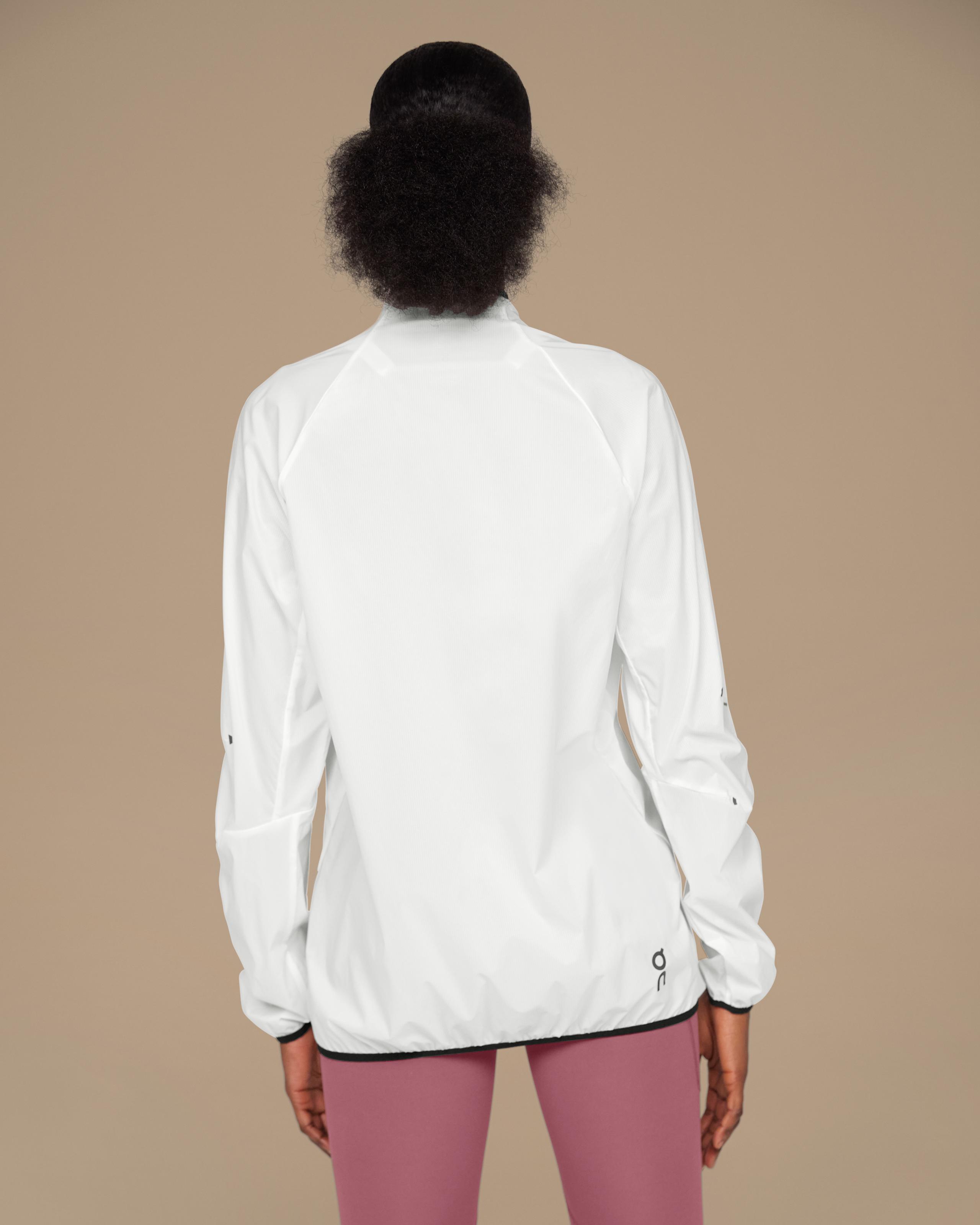 Куртка женская On Active Jacket, цвет неокрашенный белый (Undyed-White) — фото 5