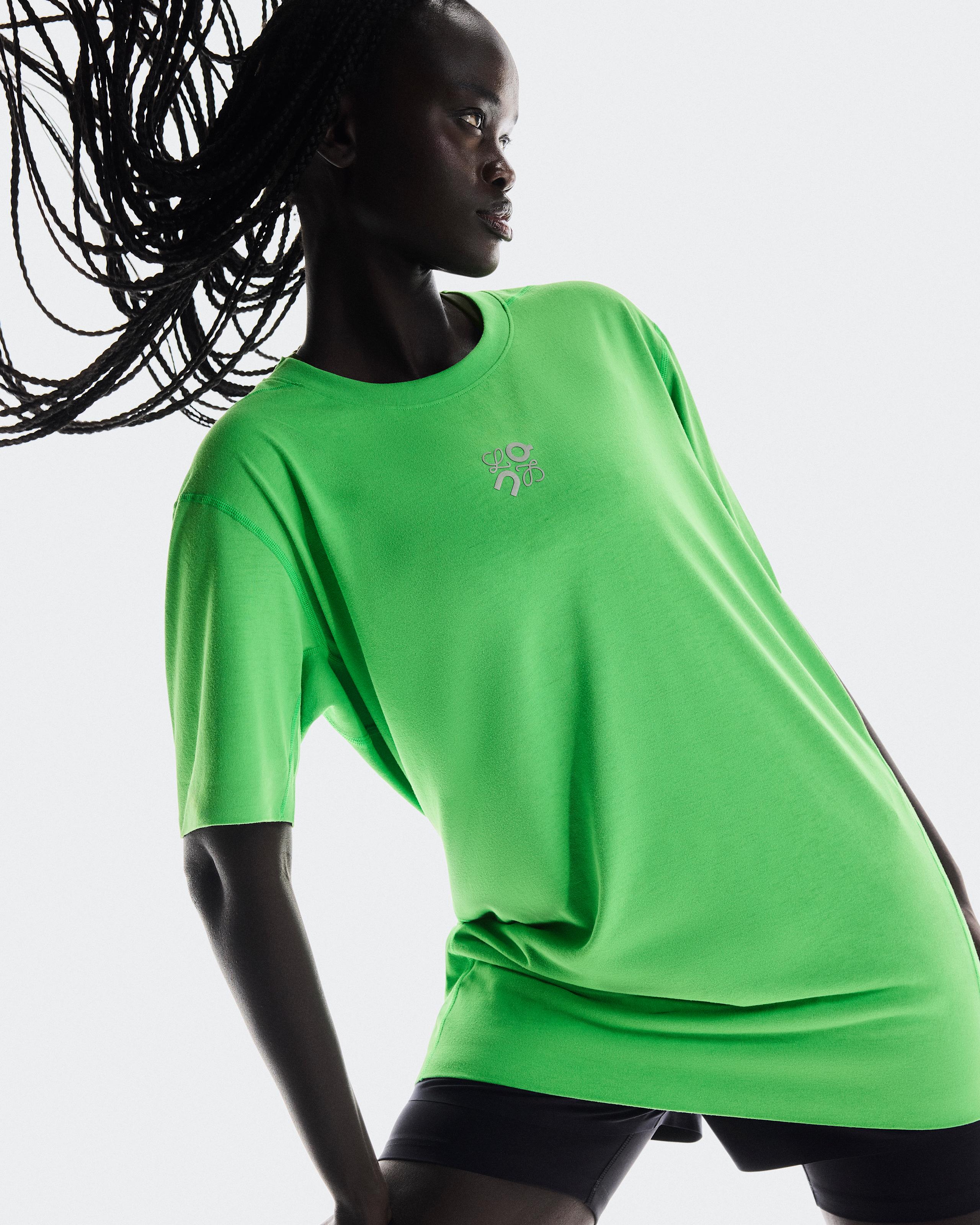 Футболка Active T-Shirt LOEWE, зелёная — фото 6