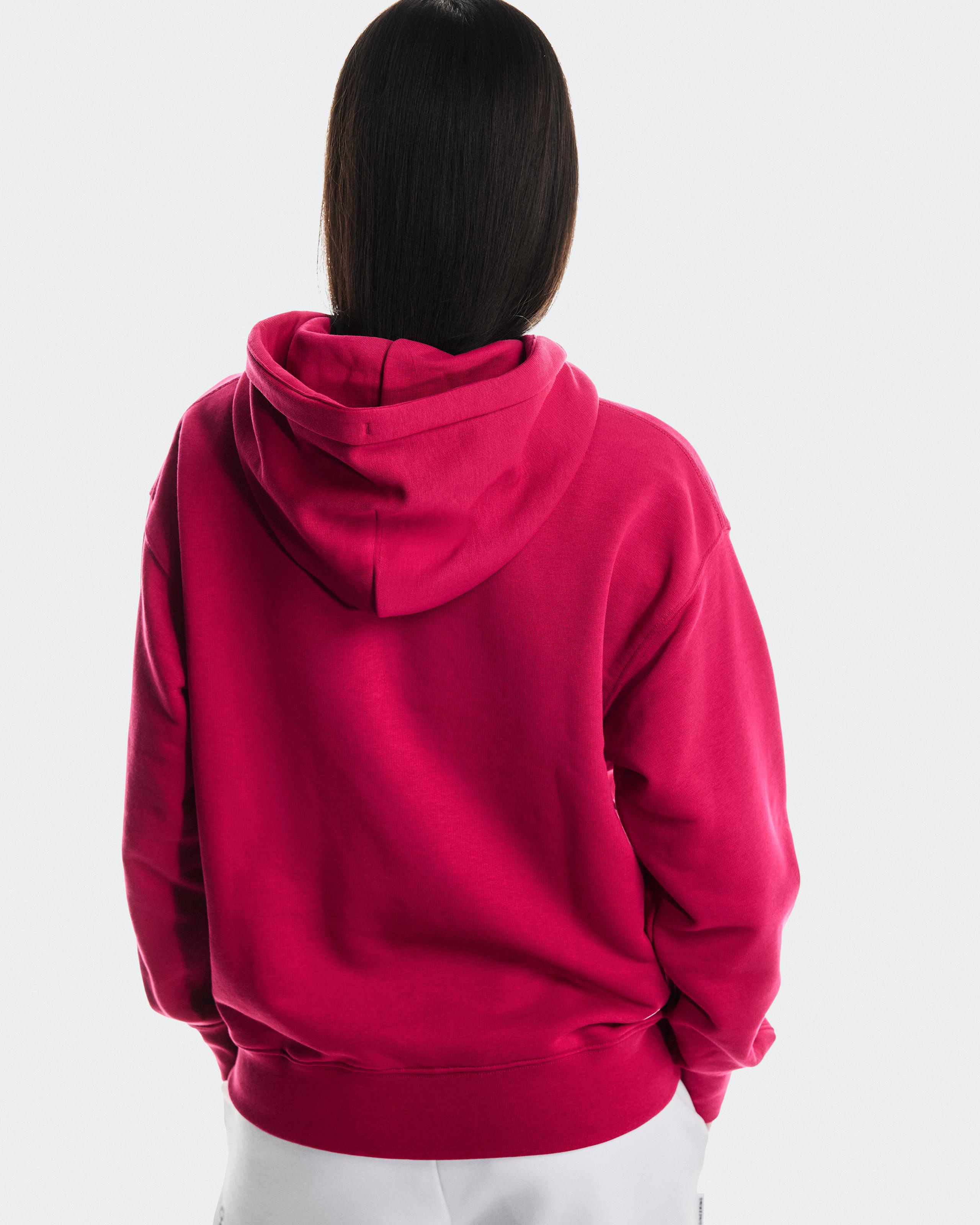 Женская толстовка On Club Hoodie, ярко-коралловая — фото 4