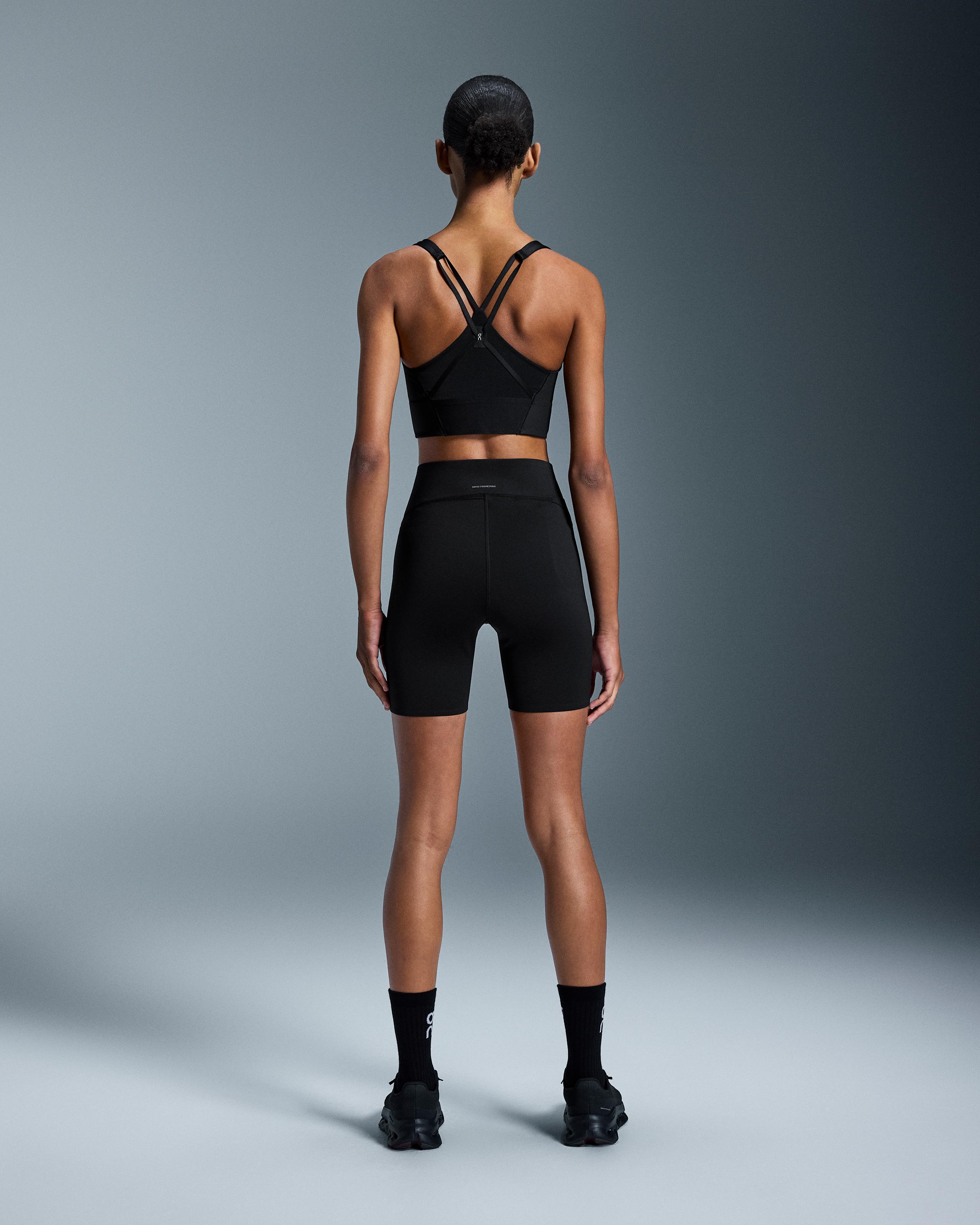 Женский топ-бра On Train Bra Longline, Black — фото 2