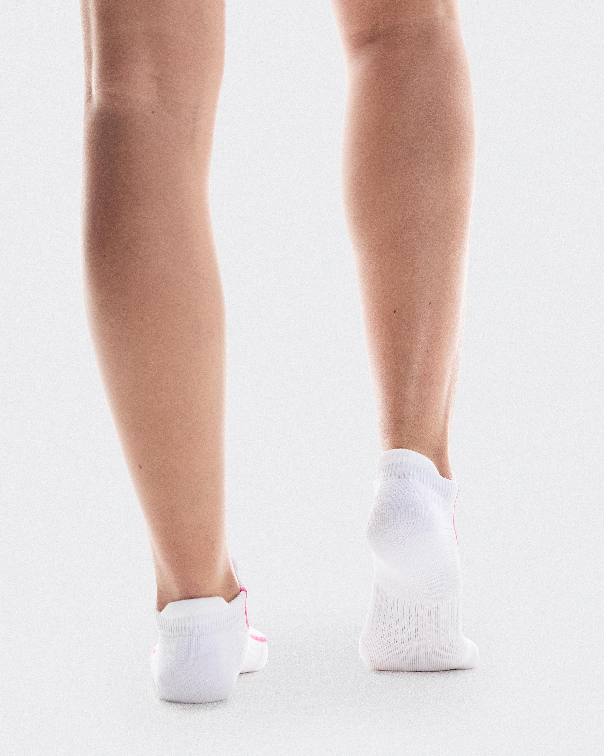 Носки Court Sock Low, белый/розовый — фото 3