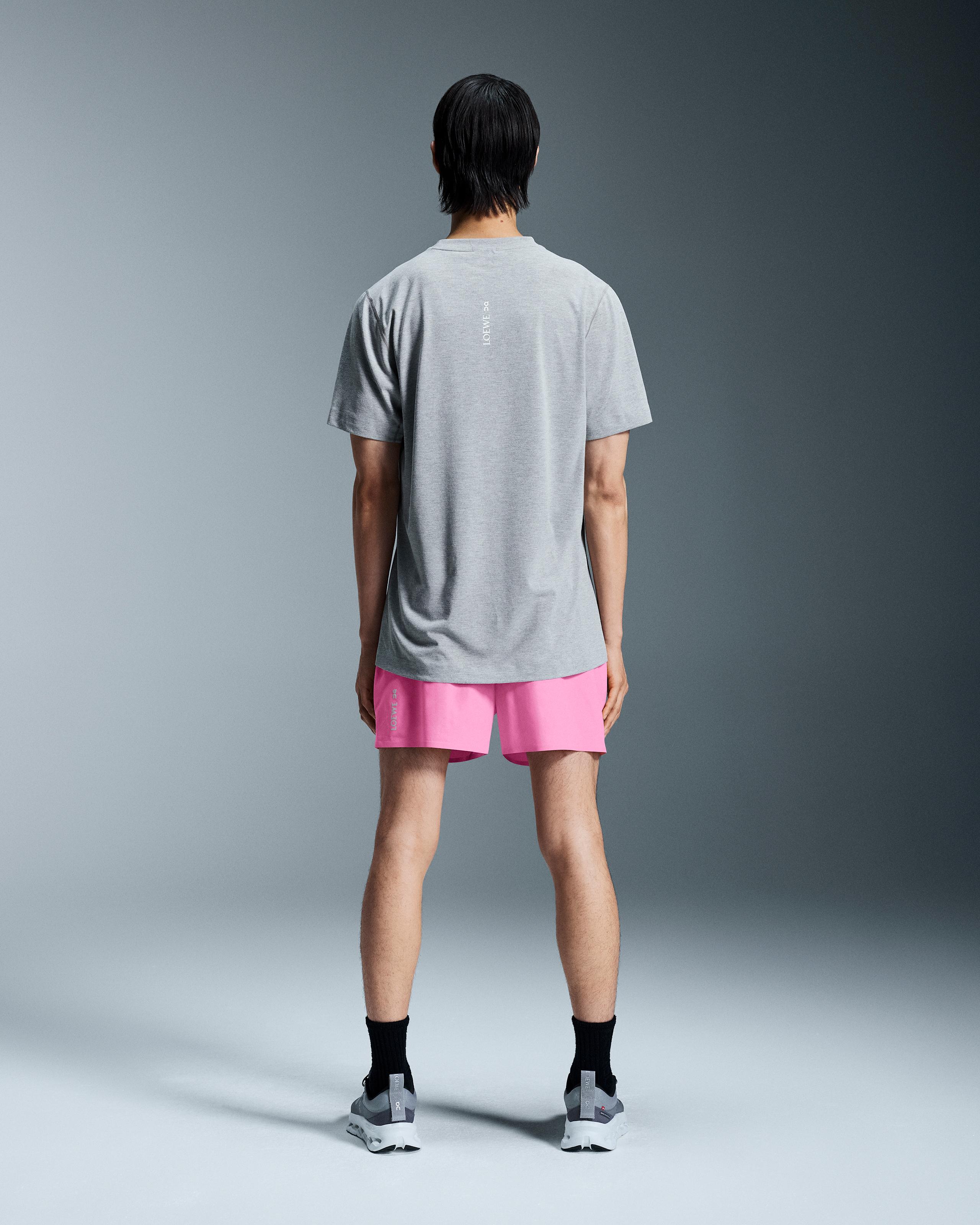 Футболка мужская On Active T-Shirt LOEWE, цвет серый меланж (Grey Melange) — фото 2