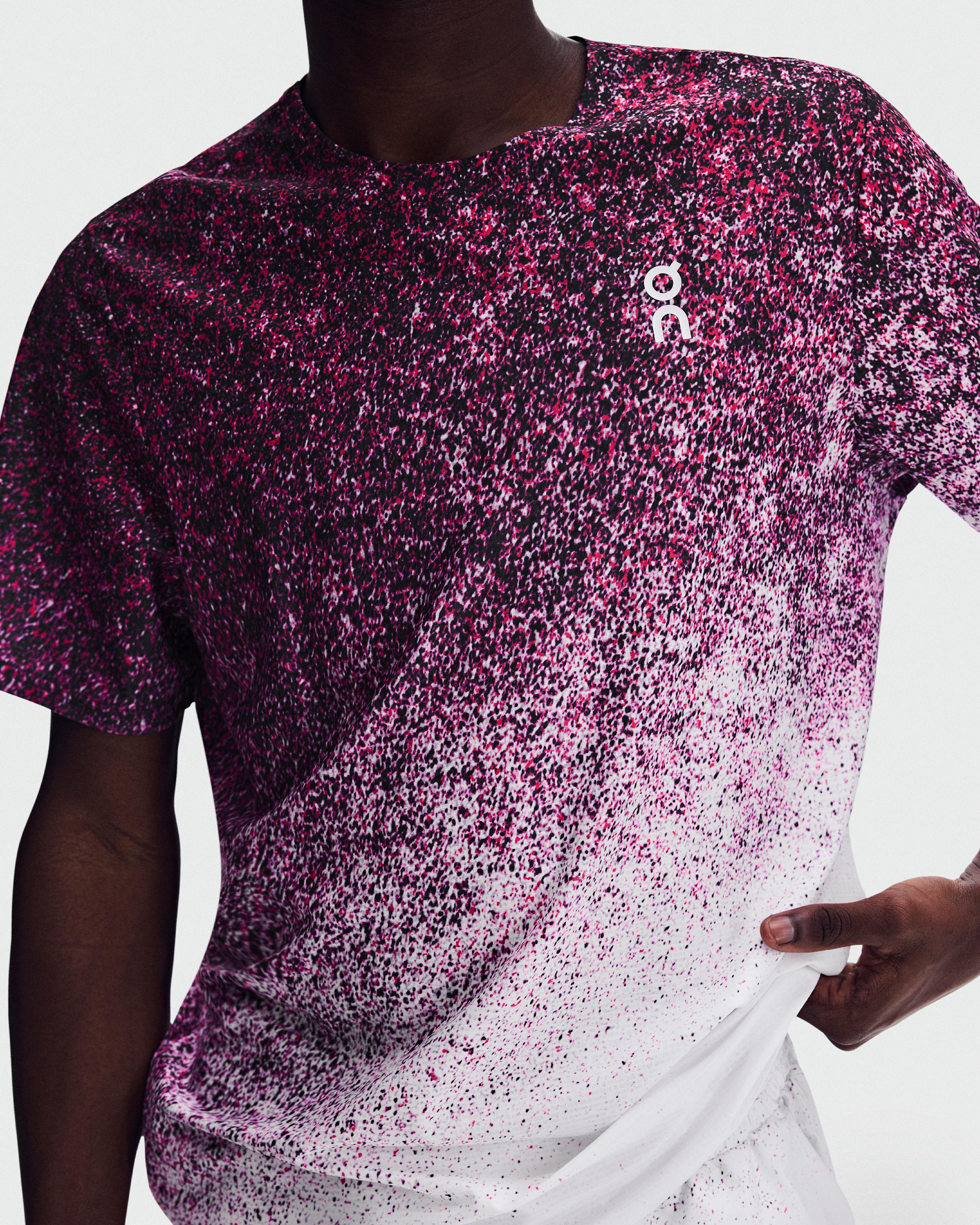 Мужская футболка On Court-T Fade, Nebula / White — фото 4