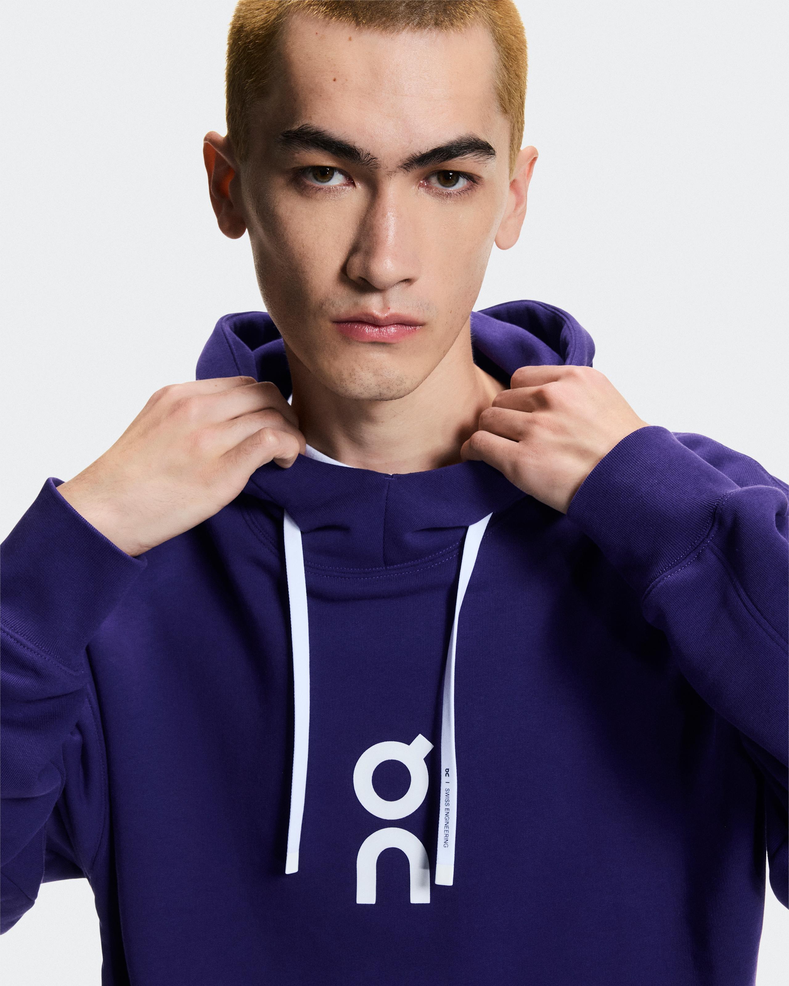 Мужское худи On Club Hoodie, Nebula — фото 8