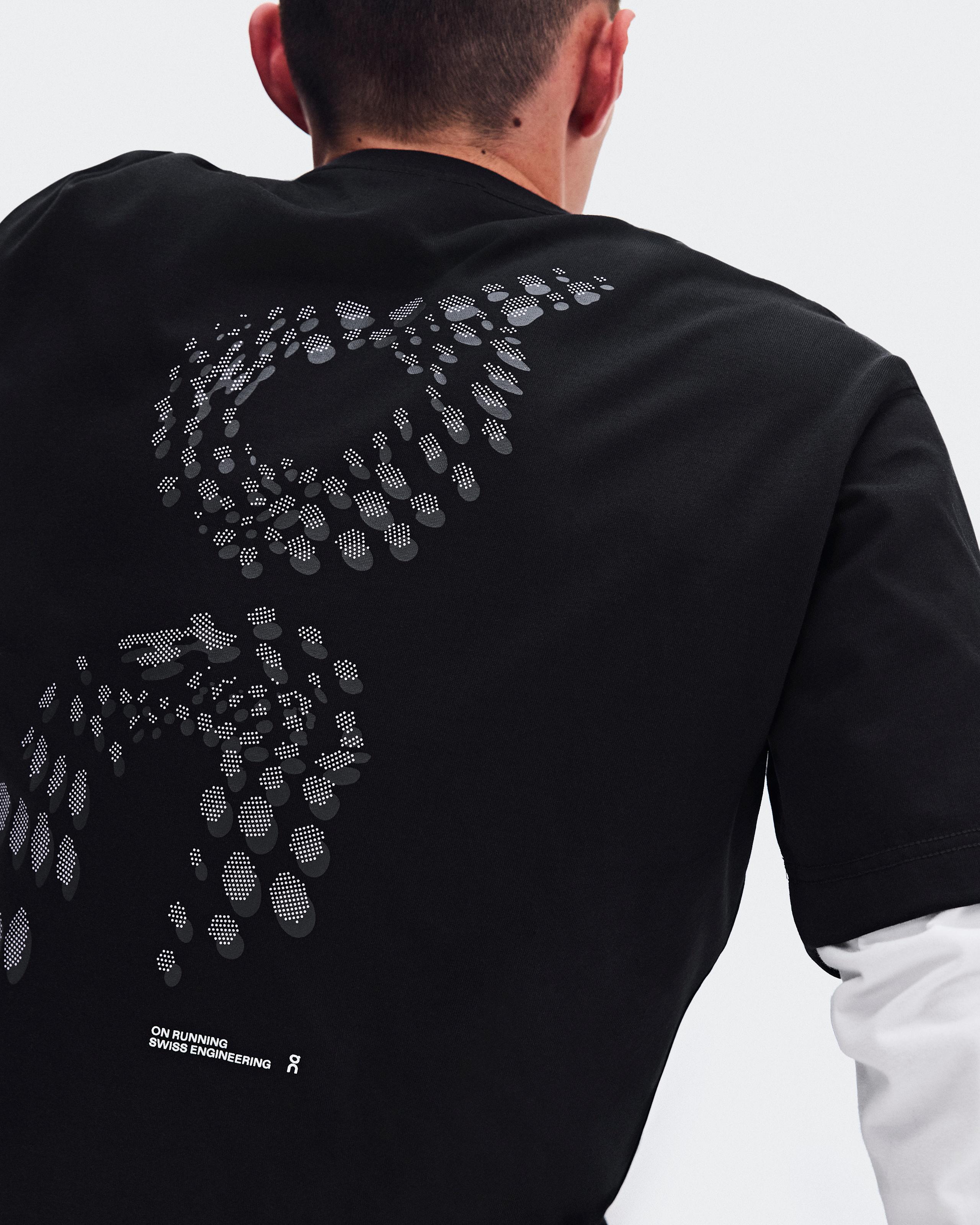 Мужская футболка On Club Collective-T Runner, Black — фото 5