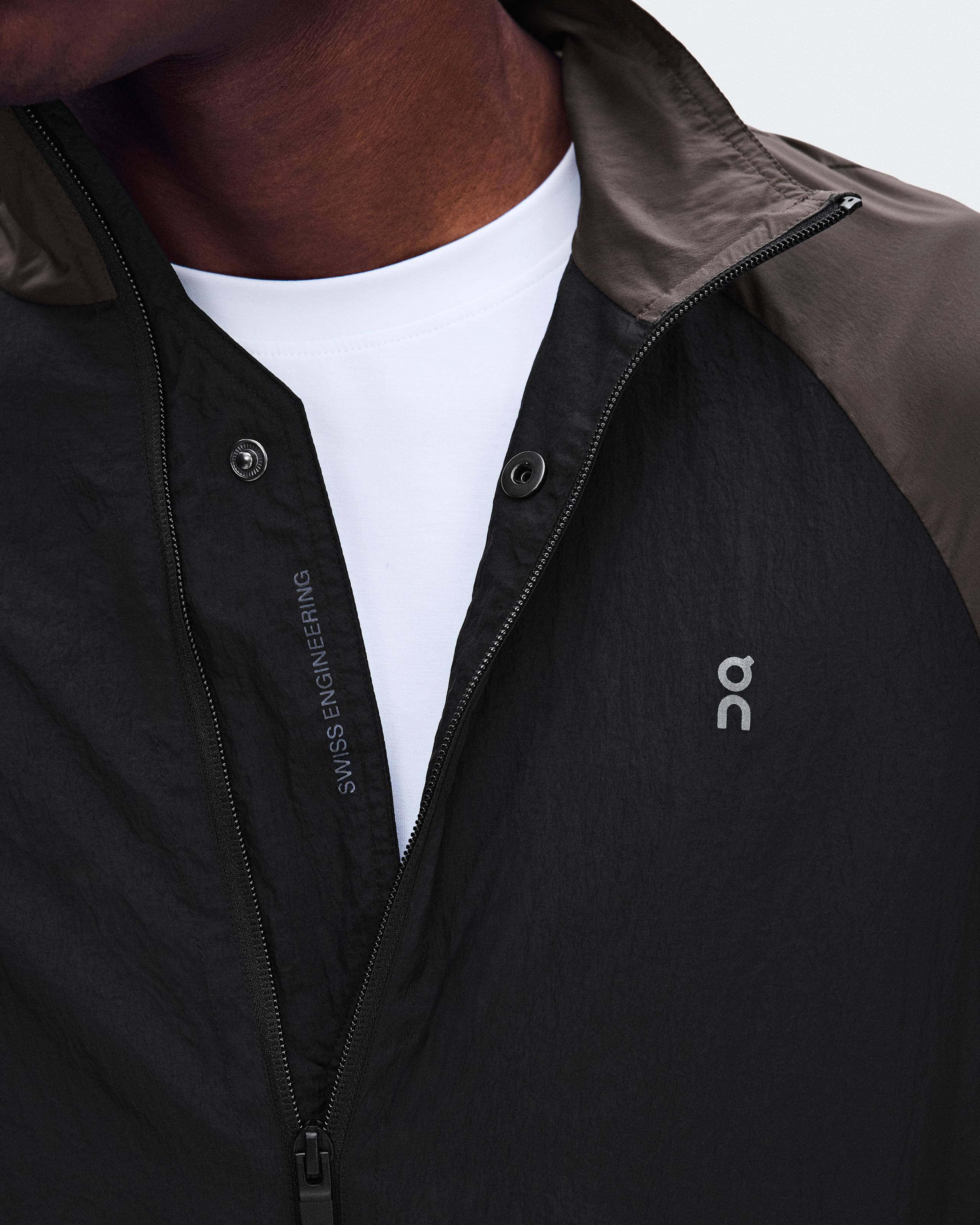 Мужская олимпийка On All-Day Track Jacket, Black / Espresso — фото 4