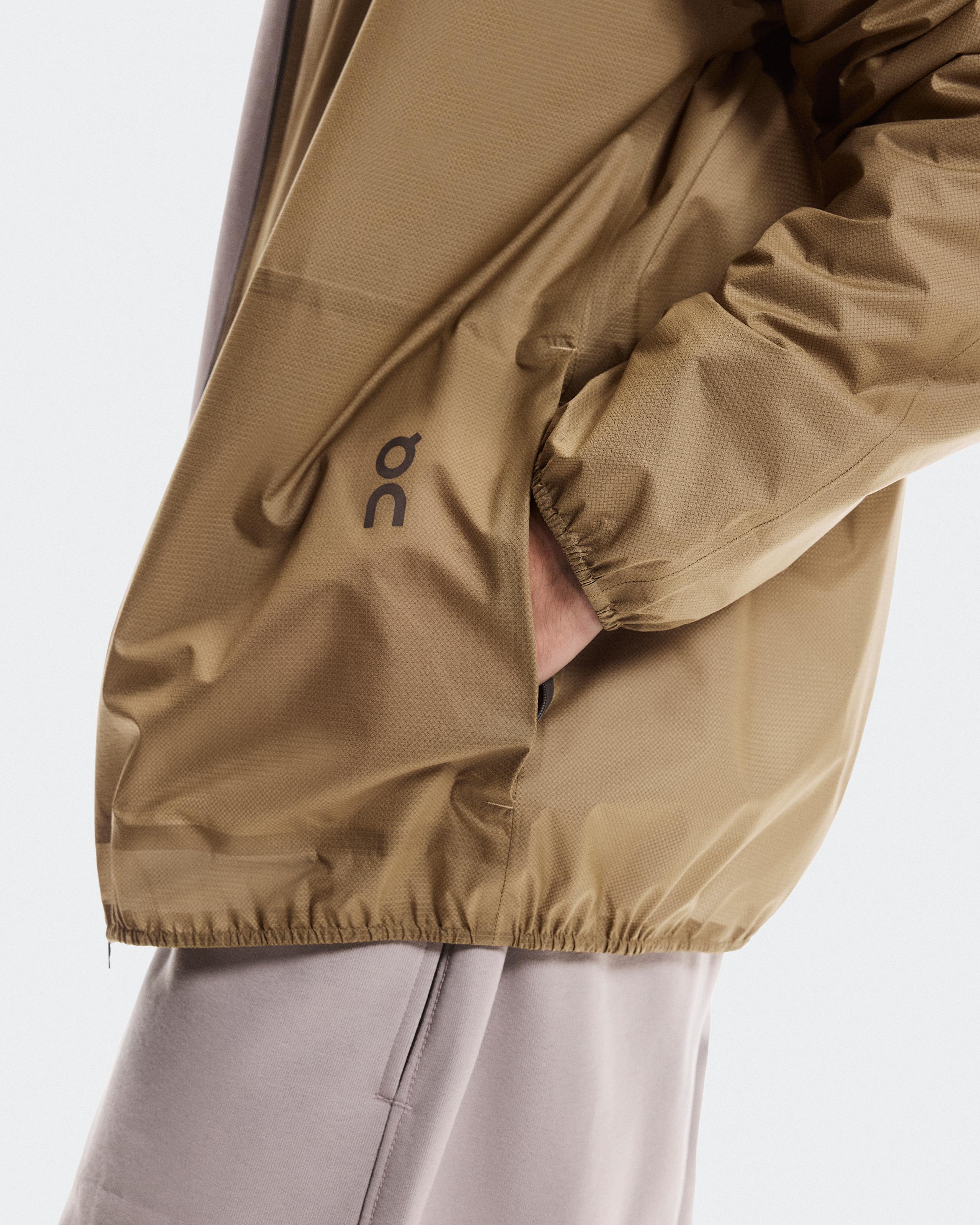 Мужская куртка On Explore Lightweight Waterproof Jacket, Chai — фото 7