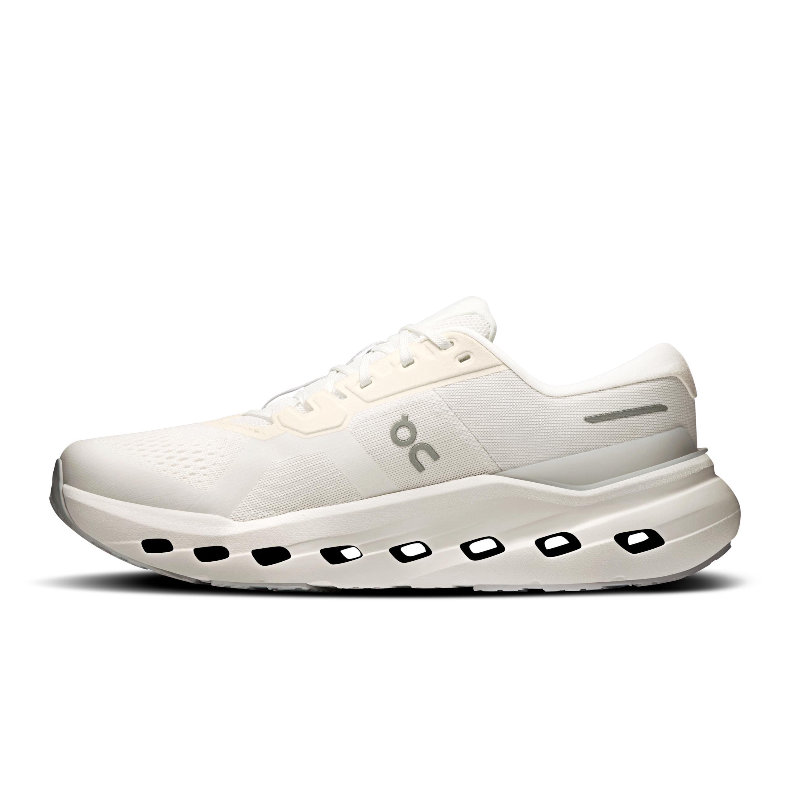 Кроссовки On Cloudrunner 3 Wide мужские, белые с бледно-голубым — фото 4