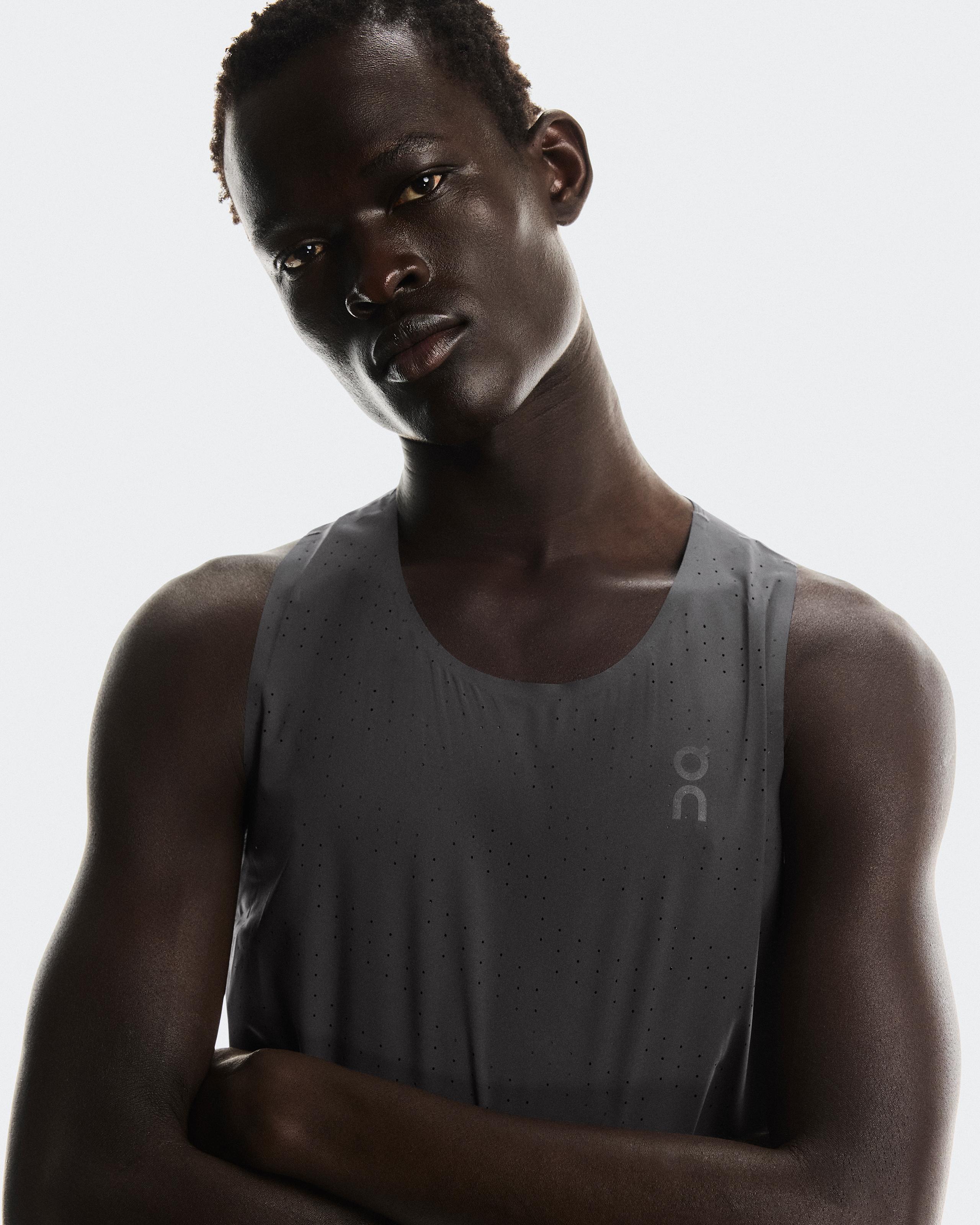 Мужская майка On Race Singlet, Iron — фото 5