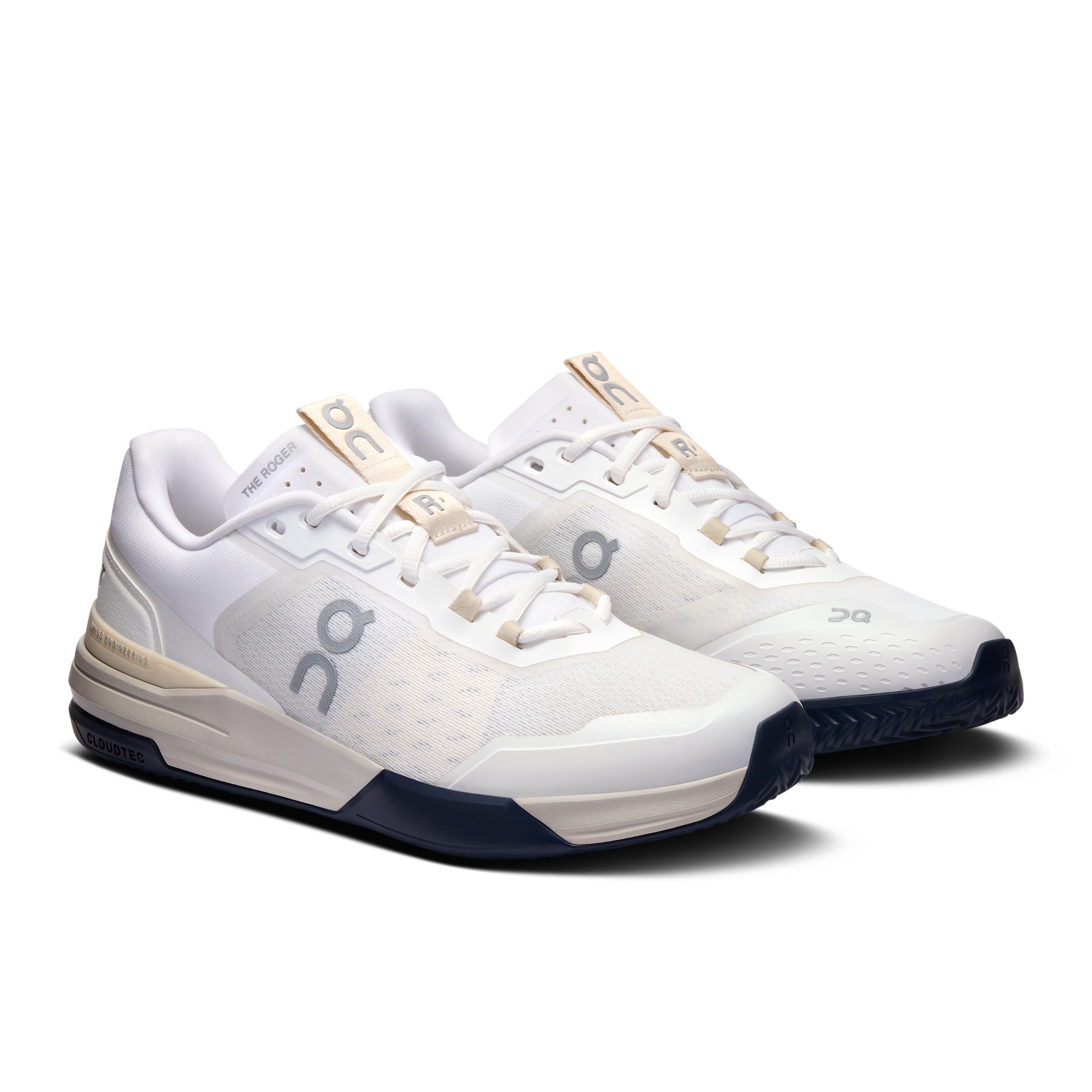 Мужские кроссовки On THE ROGER Advantage Pro Clay, White / Cream — фото 6