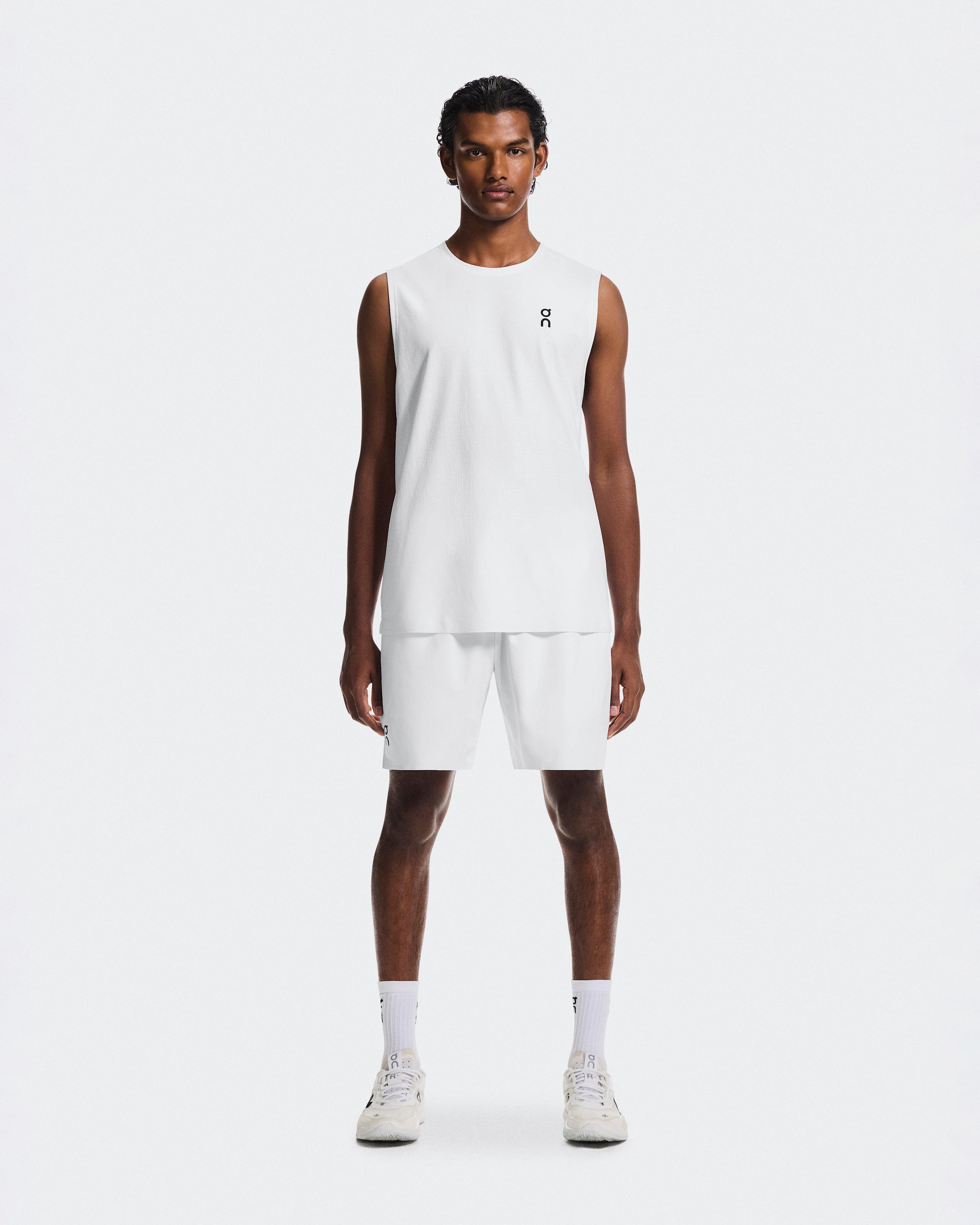 7" Court Shorts White