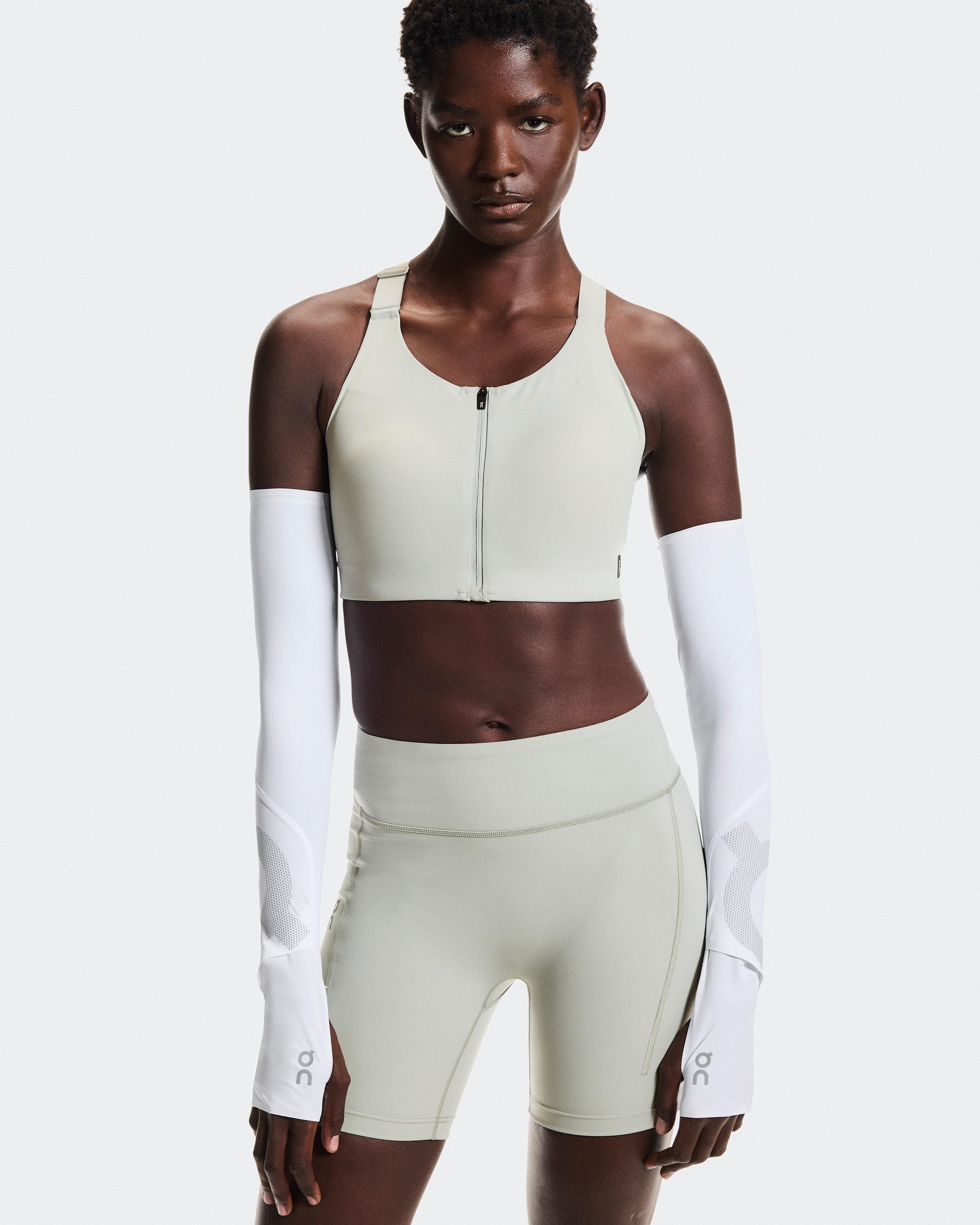 Solar Arm Sleeves White