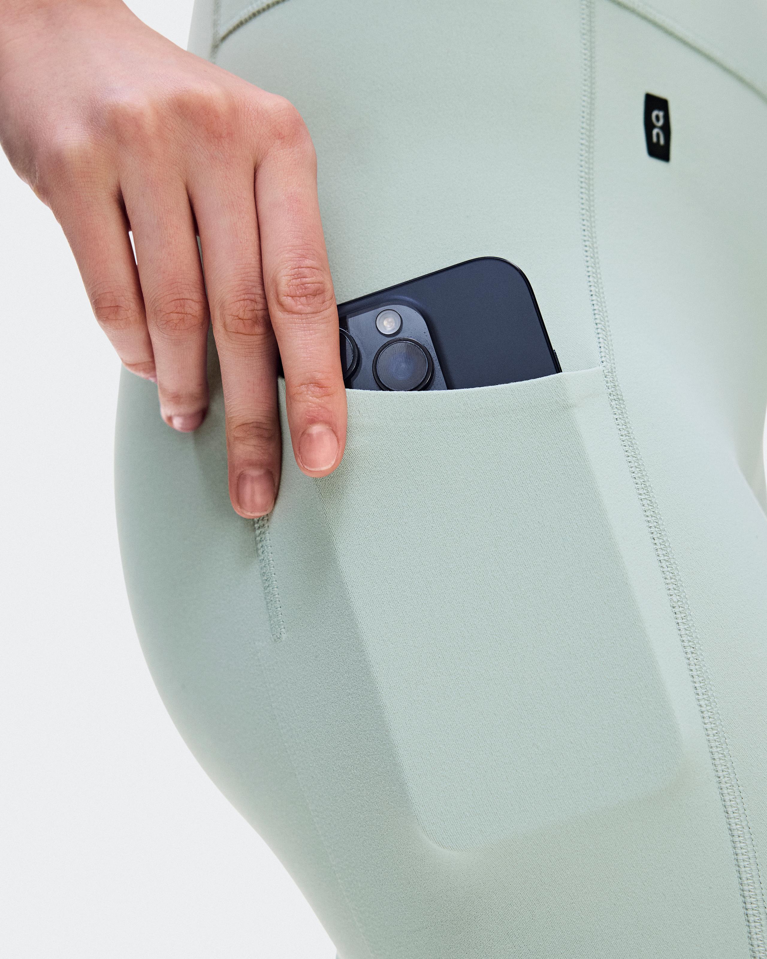 Женские леггинсы On Studio Leggings 7/8, Mineral — фото 8