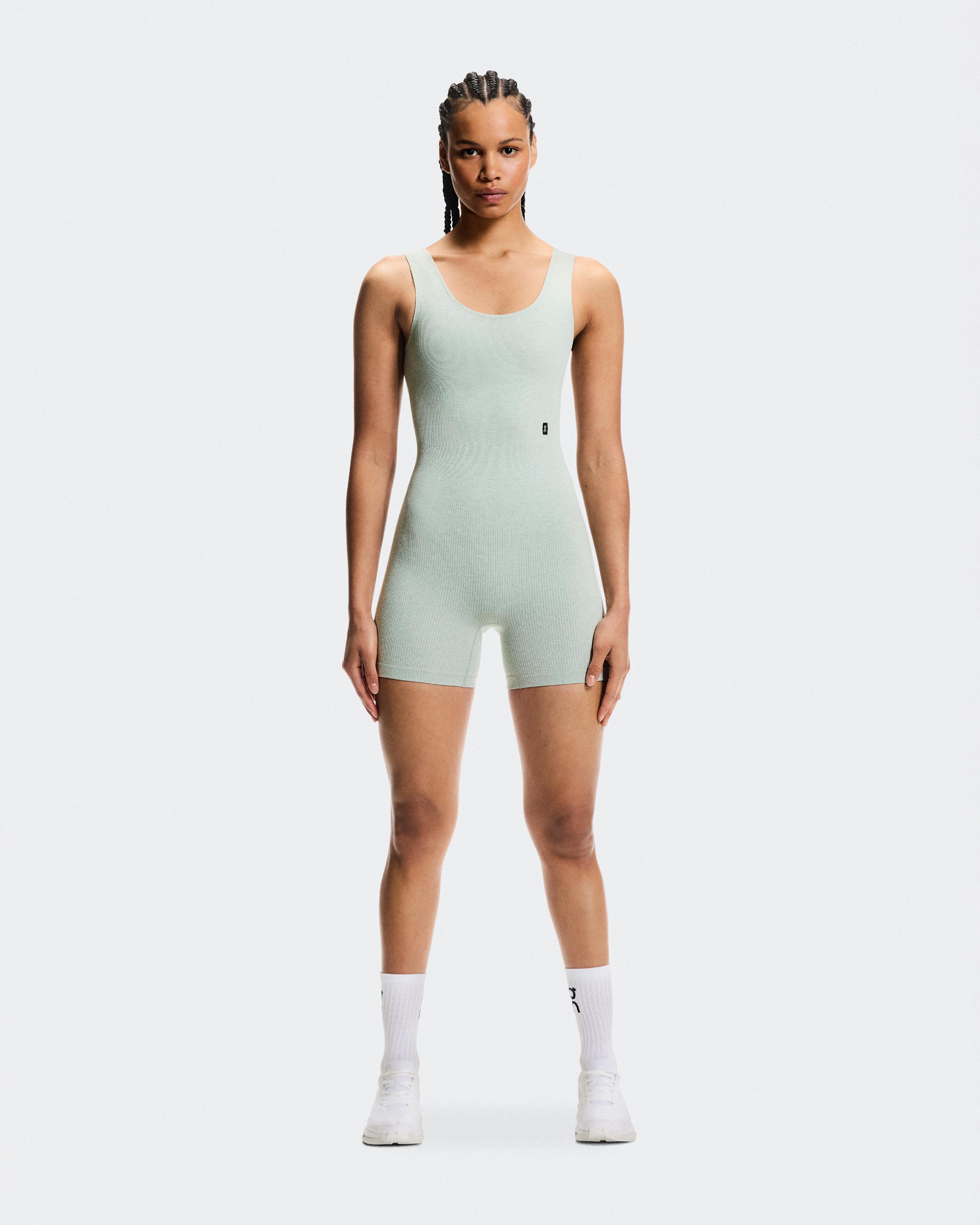 Studio Knit Bodysuit Mineral Heather