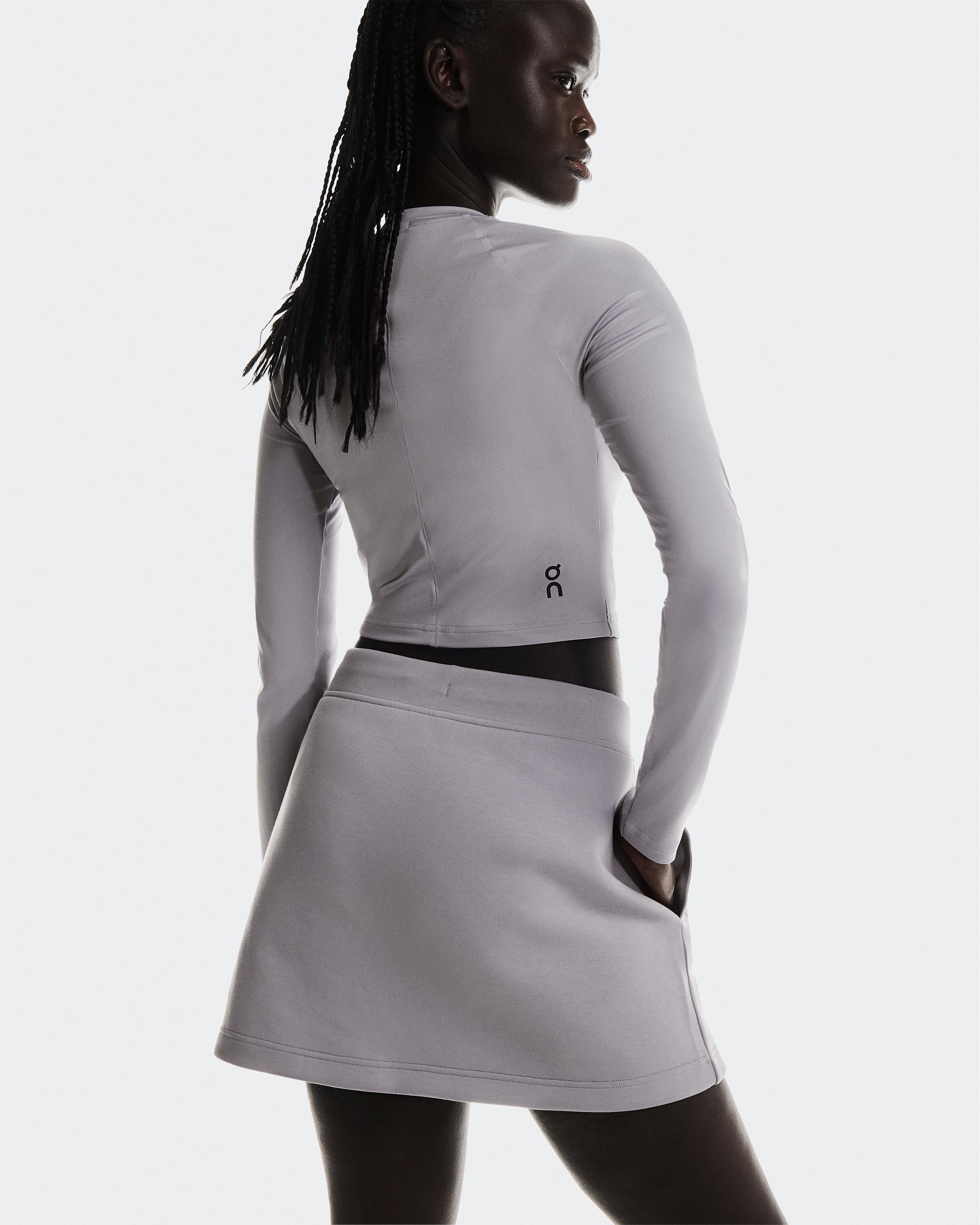 Женская юбка On Focus Tech Skirt, Lilac — фото 5