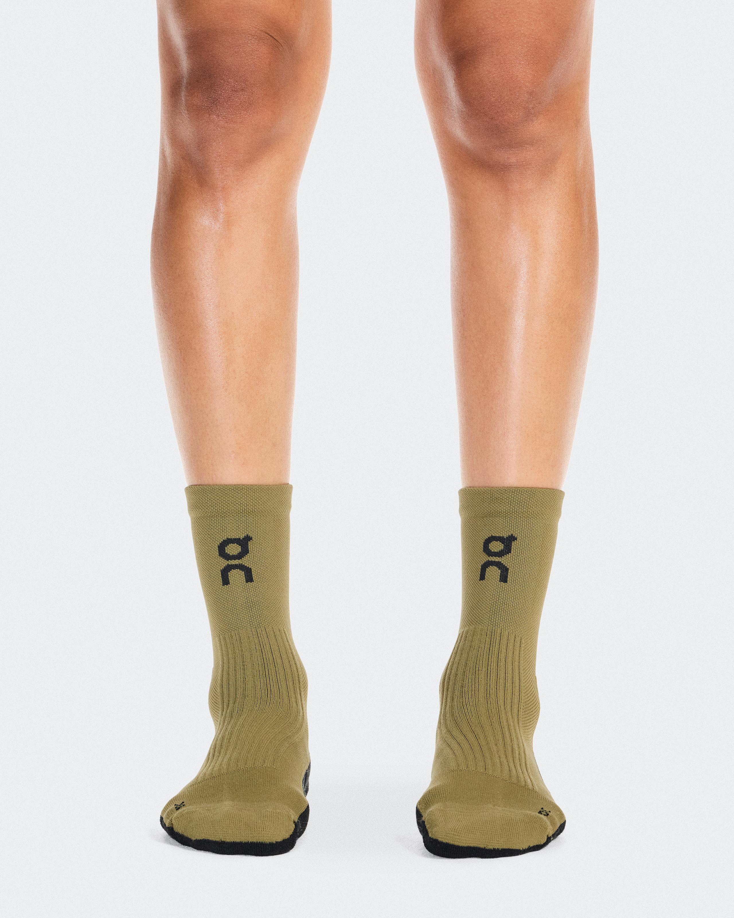 Trail Sock High 2P Olive | Eclipse