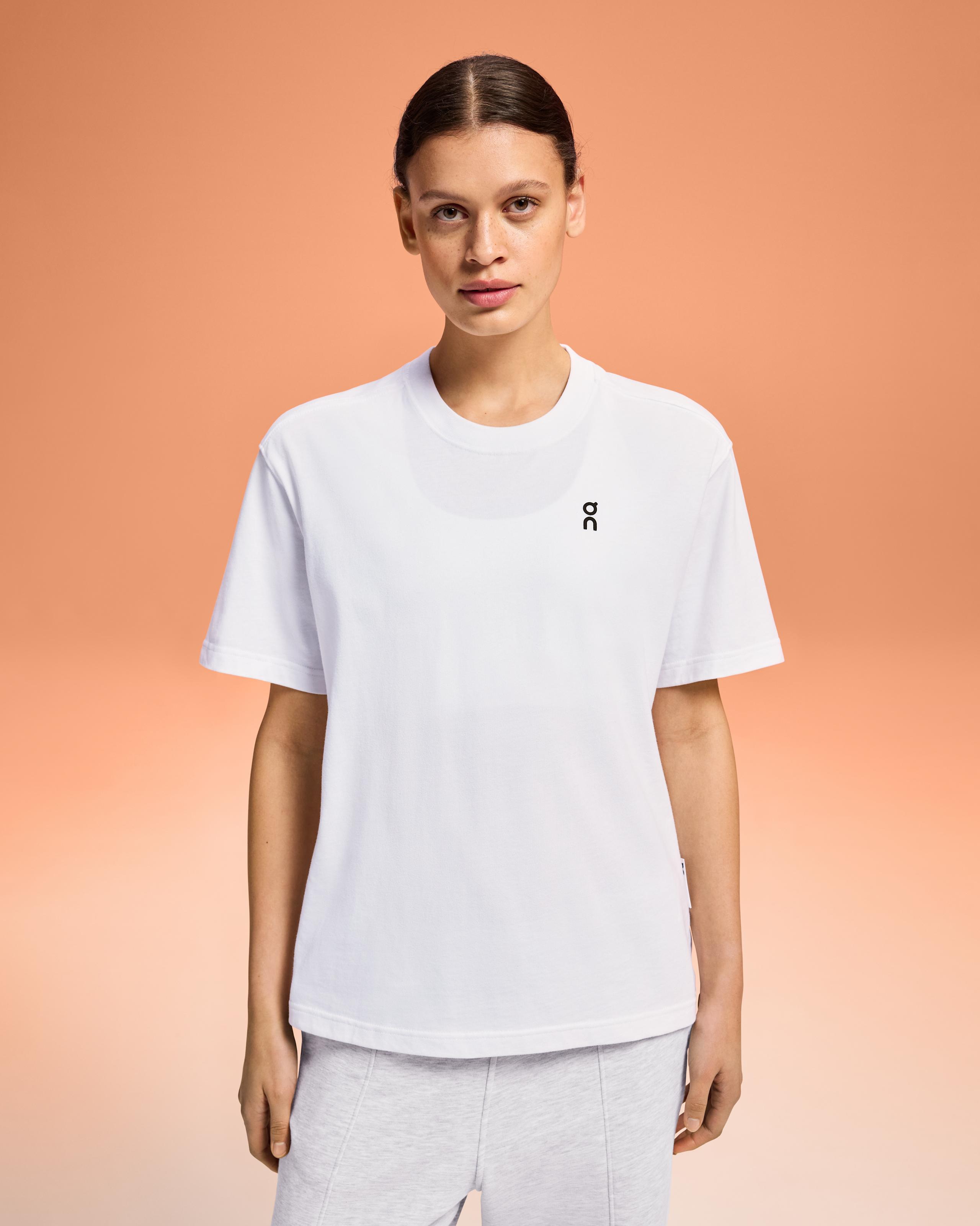 Женская футболка On Club-T Graphic Tennis, White — фото 2