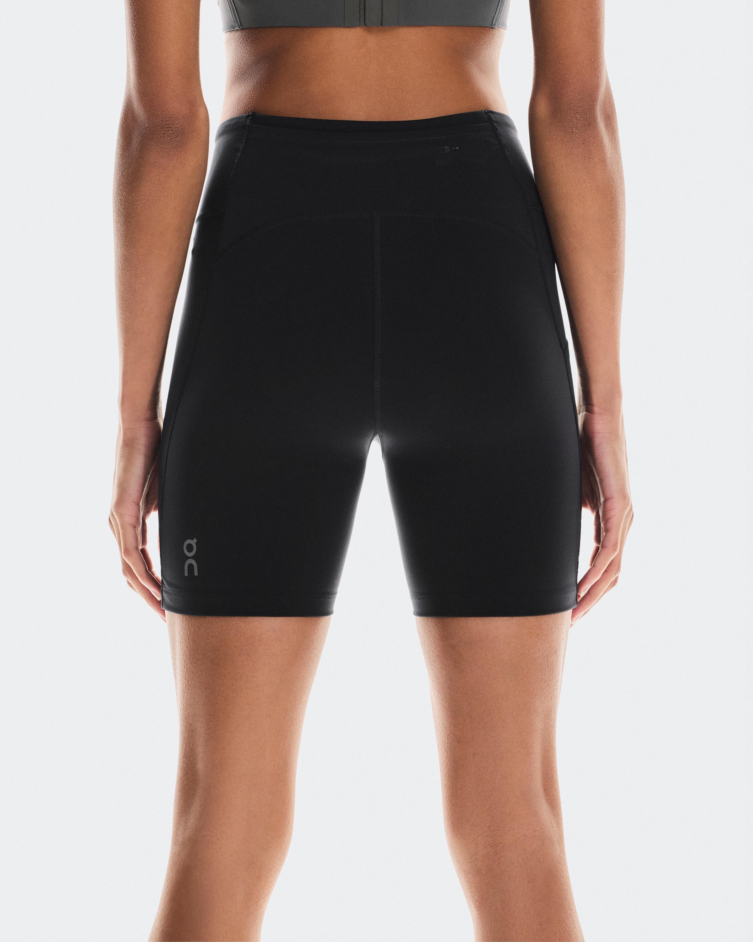 Женские тайтсы On Performance Tights Short, Black — фото 5