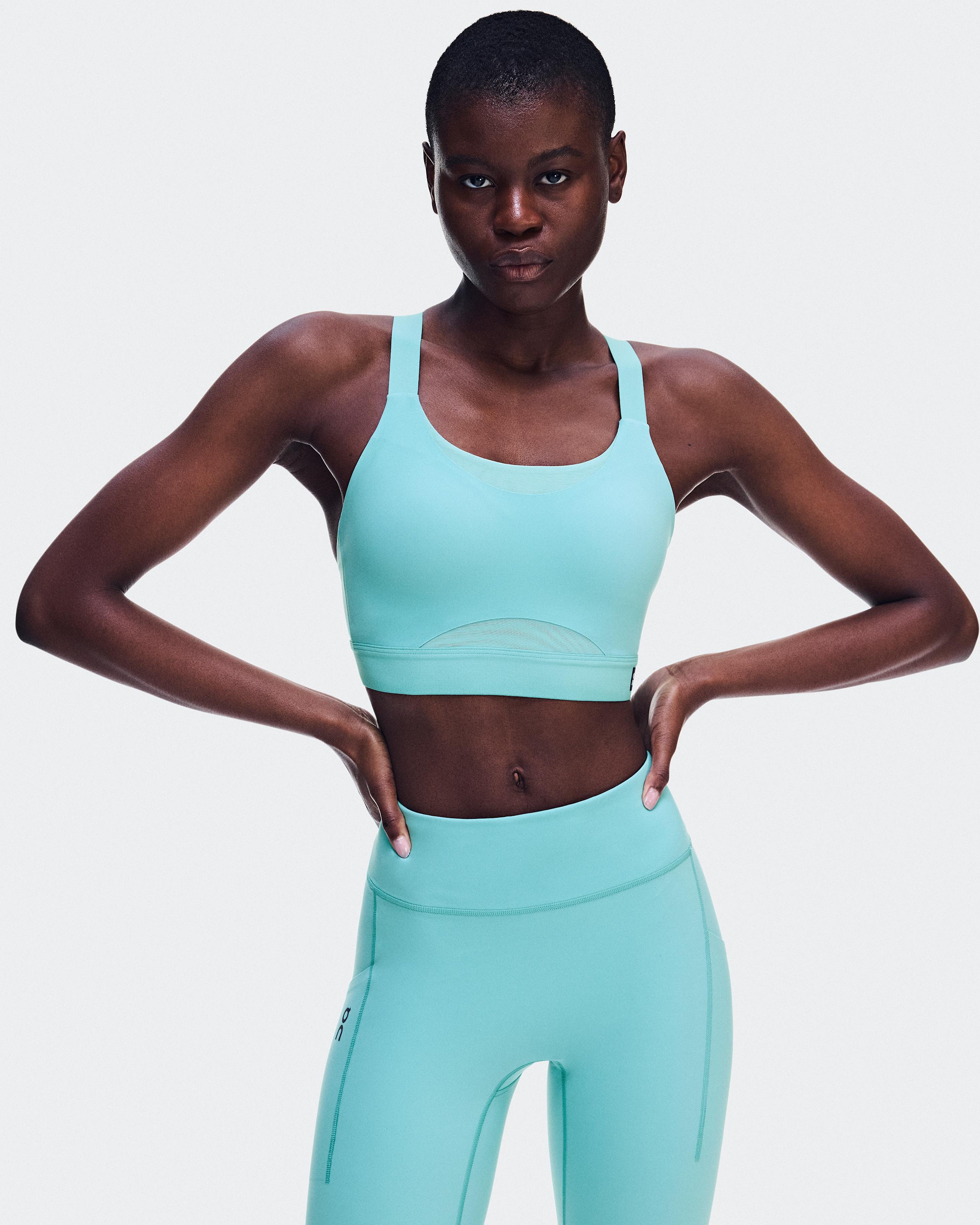 Женские тайтсы On Performance Tights 7/8 Aquamarine — фото 6