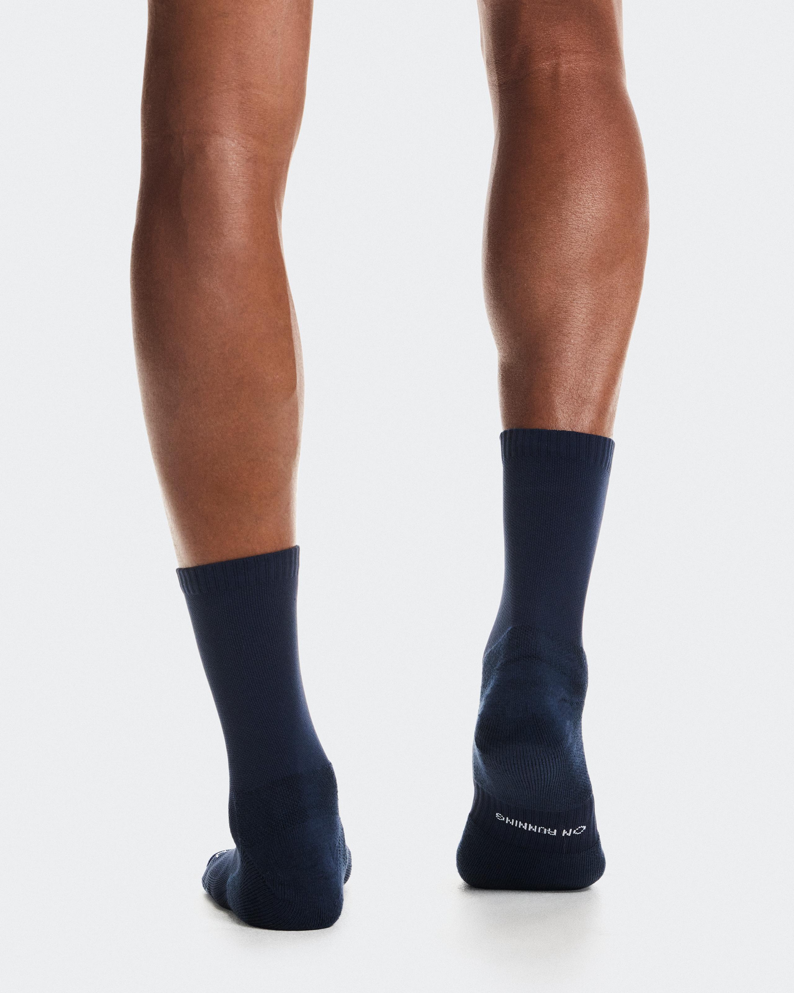Носки On Core Run Sock High 2P (2 пары), тёмно-синий (Navy) — фото 3