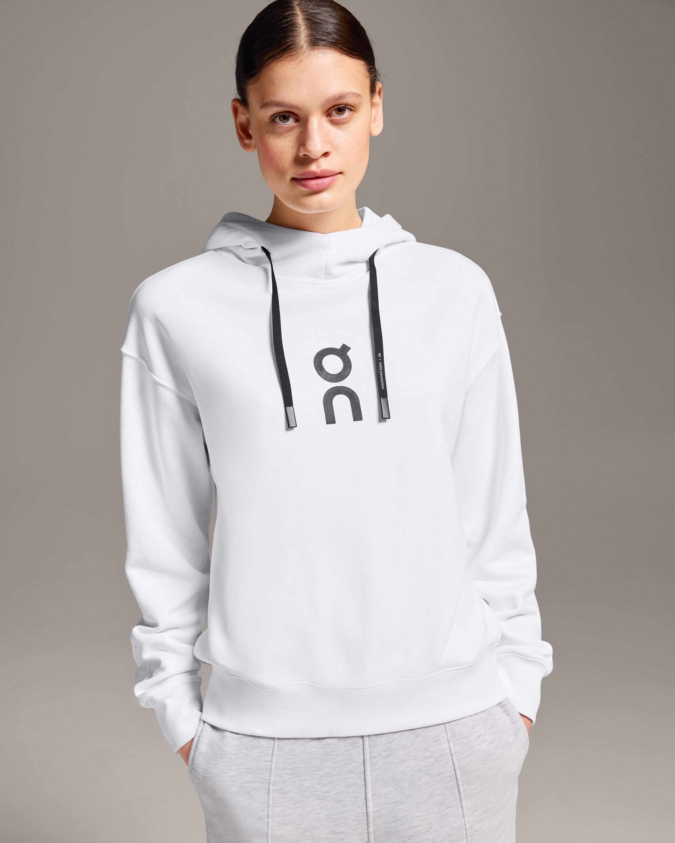 Женская толстовка On Club Hoodie, белая — фото 2