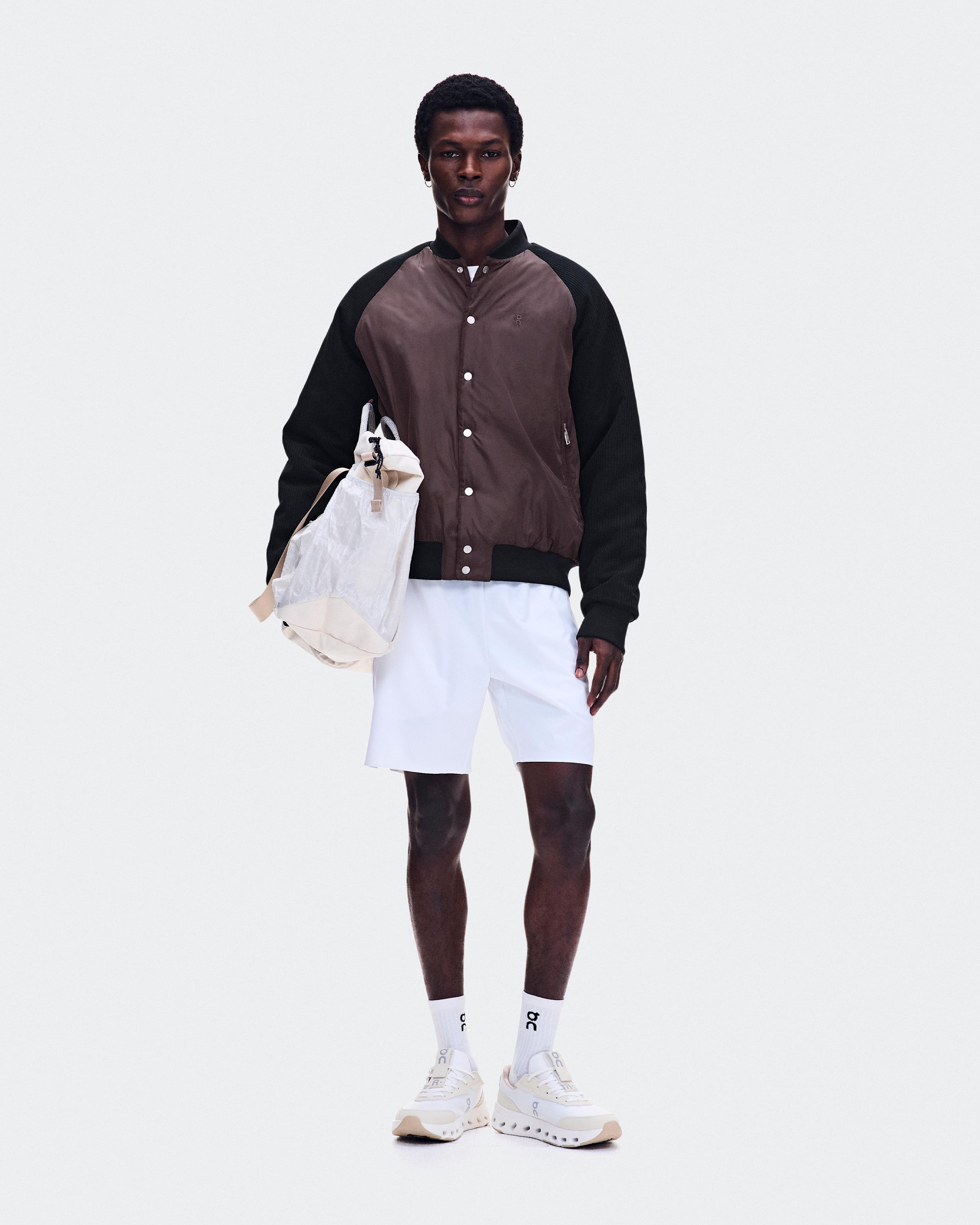 Courtside Bomber Mulberry | Black