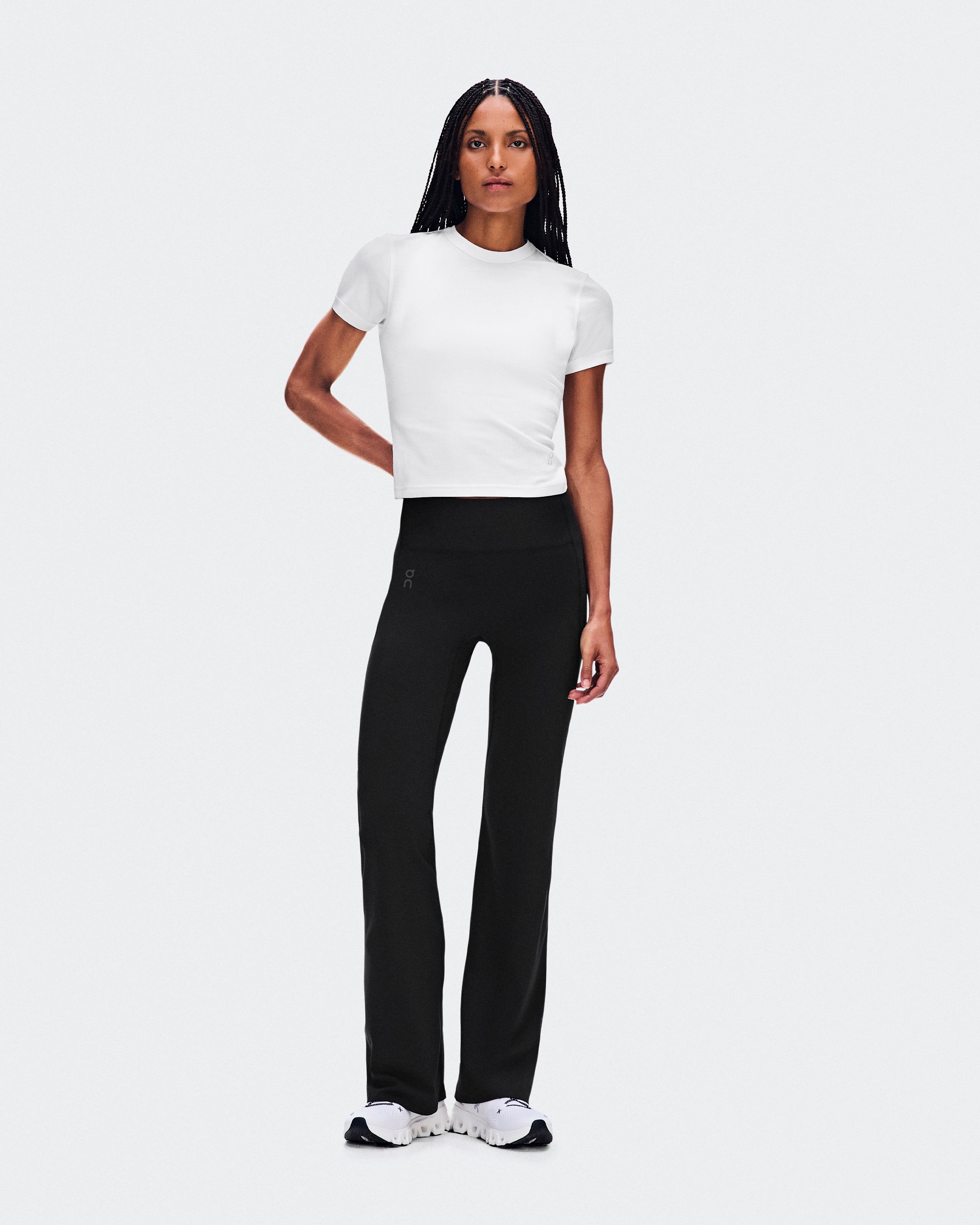 All-Day Ribbed T-Shirt White