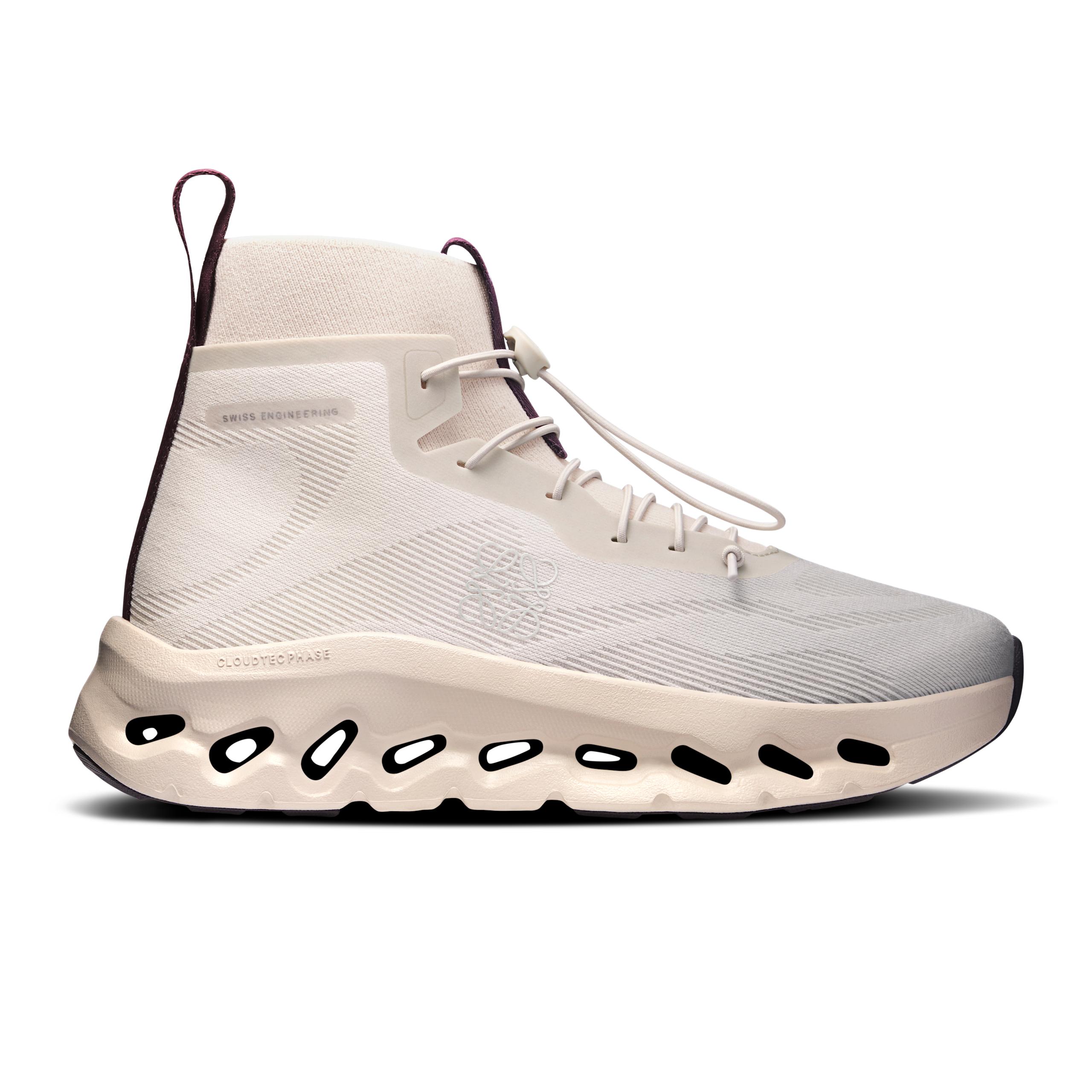 Cloudtilt Hi LOEWE Sand | Oatmeal | Plum