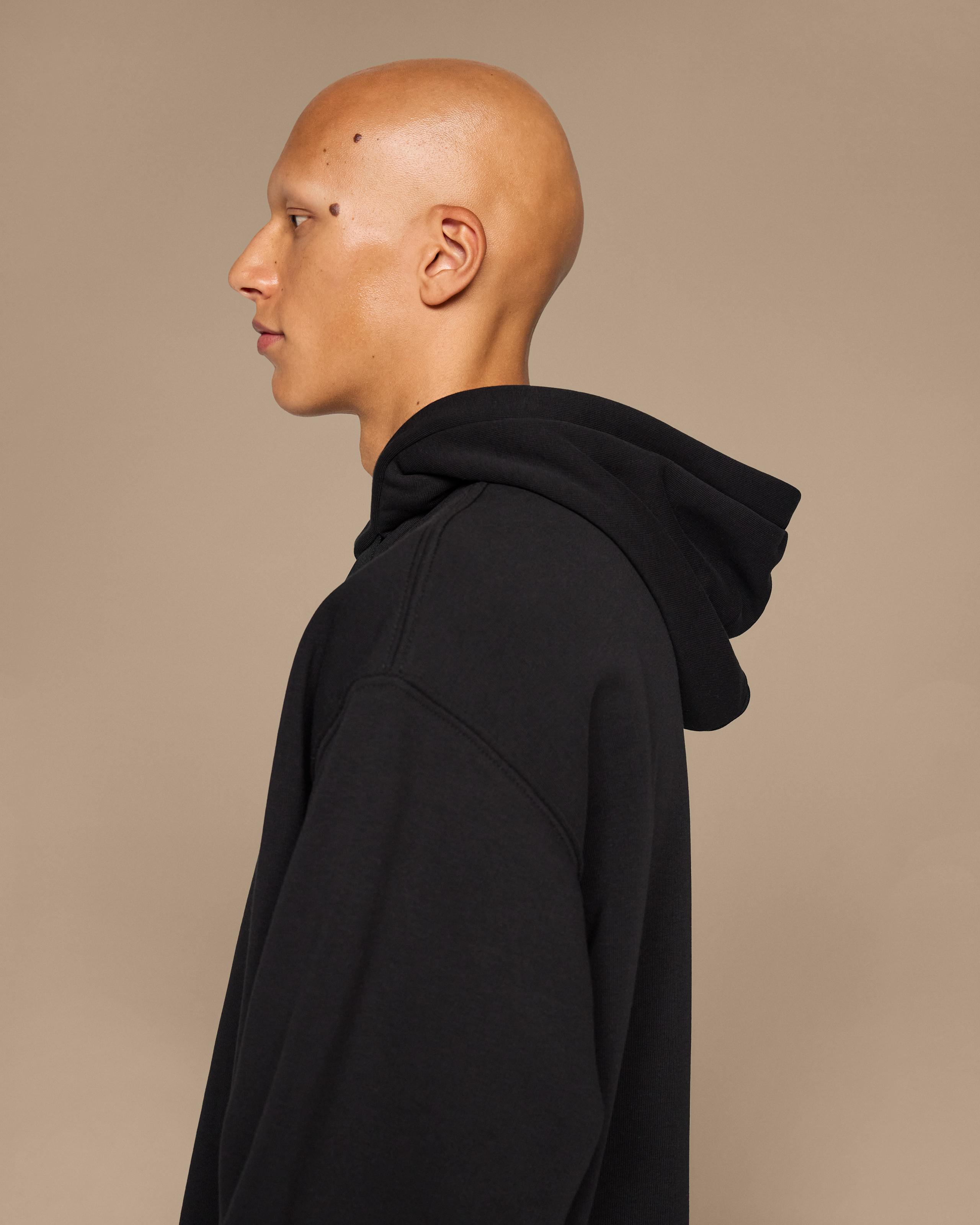 Мужское худи On Club Hoodie, Black — фото 4