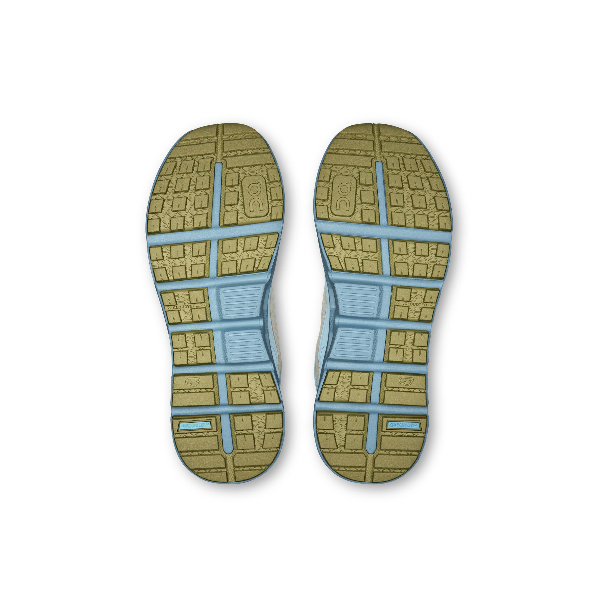 Кроссовки On Cloudhero Mid Waterproof, бледно-голубые с серо-голубым — фото 3