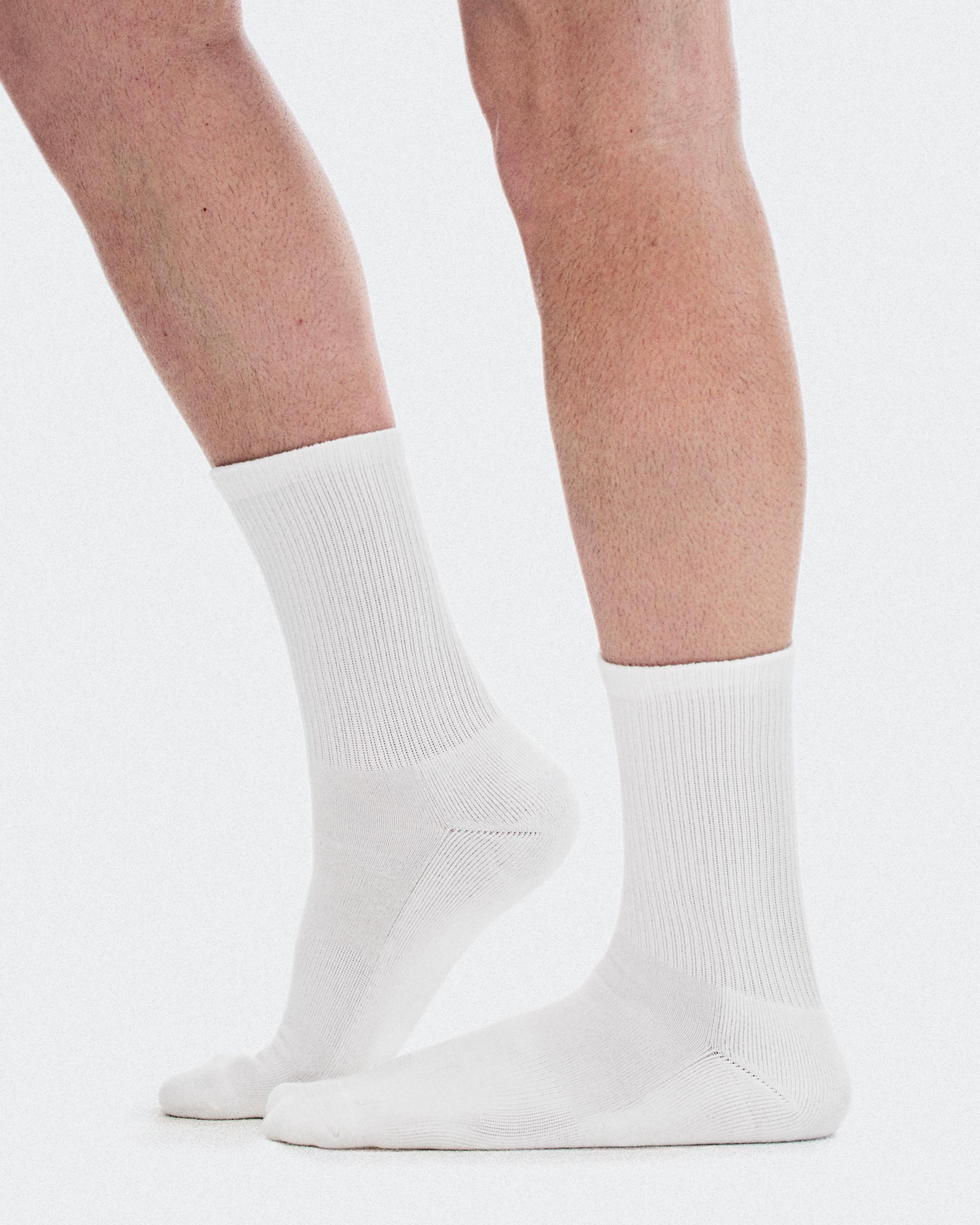 Носки On Club Sock High 2P, White — фото 2