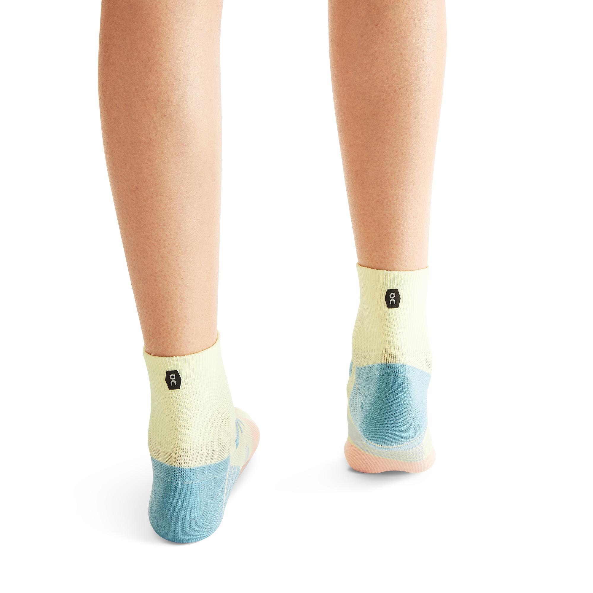 Женские носки Performance Mid Sock, соломенно-розовые (Hay / Rose) — фото 3